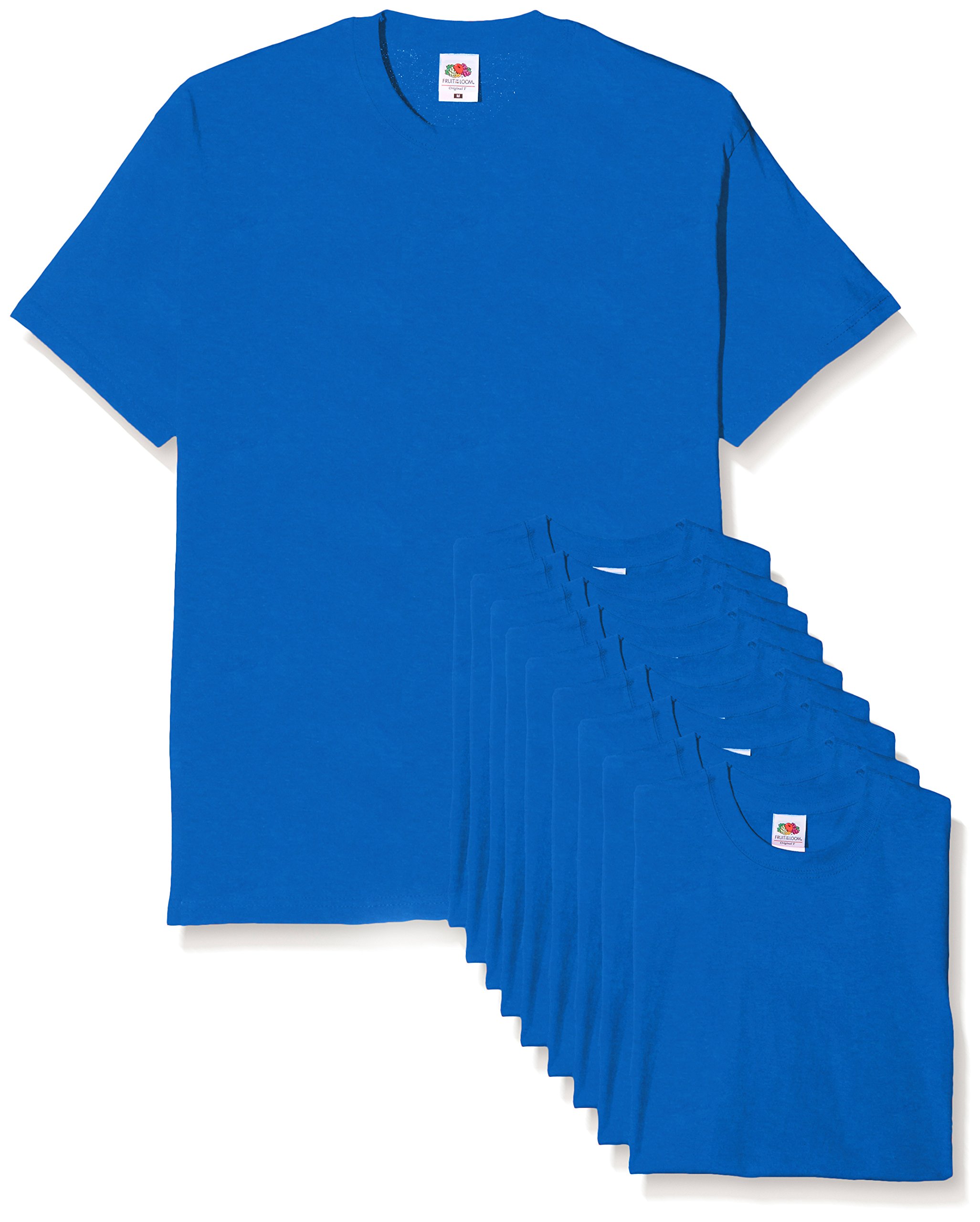 Men's Fruit Of The Loom Platinum T Shirts Fruit Of The Loom