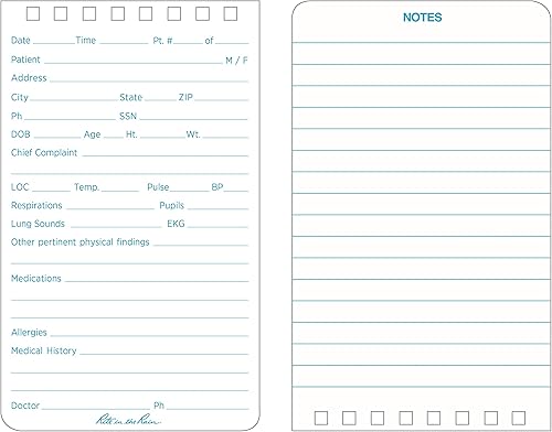 Miniatura 6 de Rite in the Rain Cuaderno EMS resistente a la intemperie, 3 x 5 pulgadas, cubierta amarilla, páginas de estadísticas vitales, paquete de 3 (No.