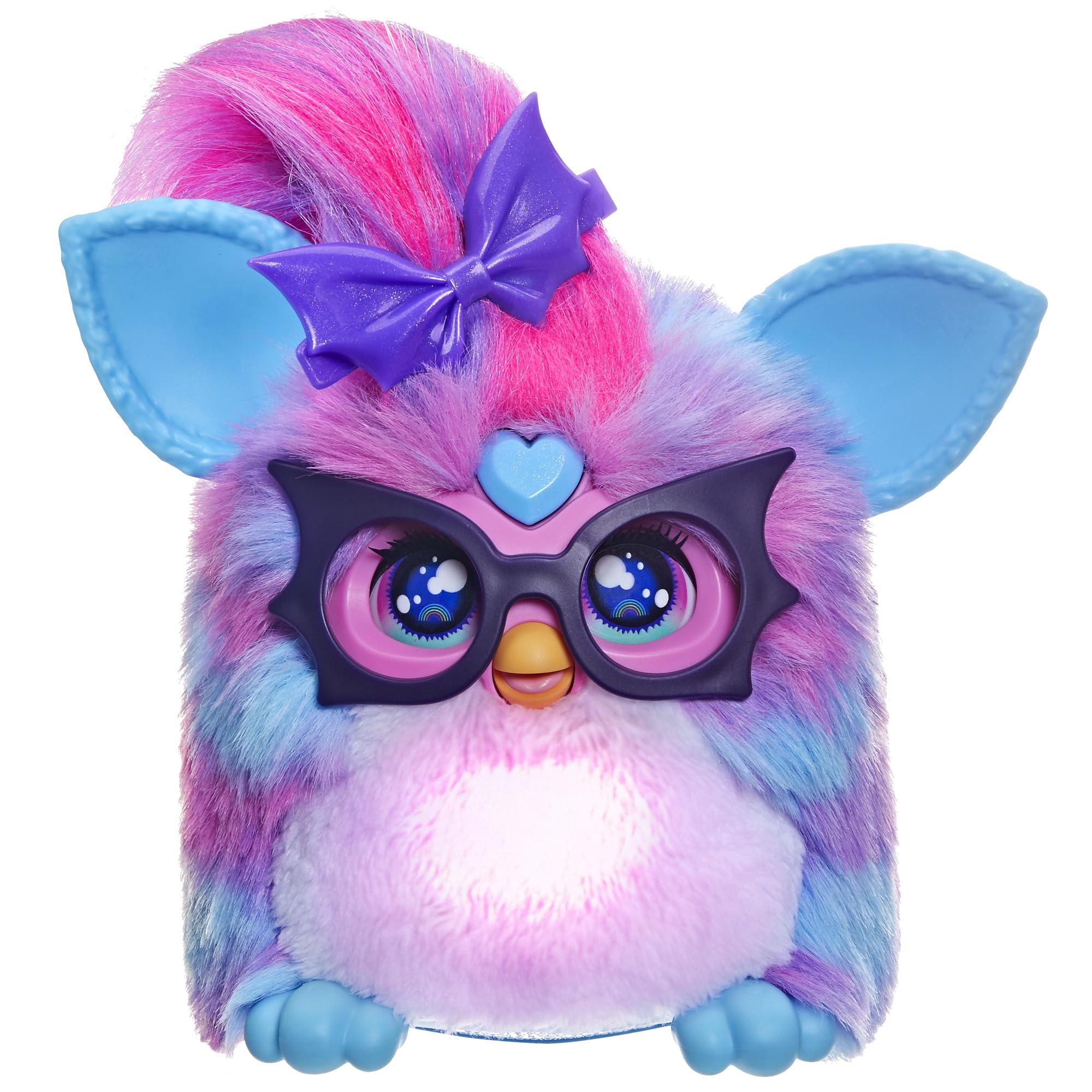 Furby Vibes Blue Razz Peluche Giocattolo Elettronico Interattivo per Bambini 6+