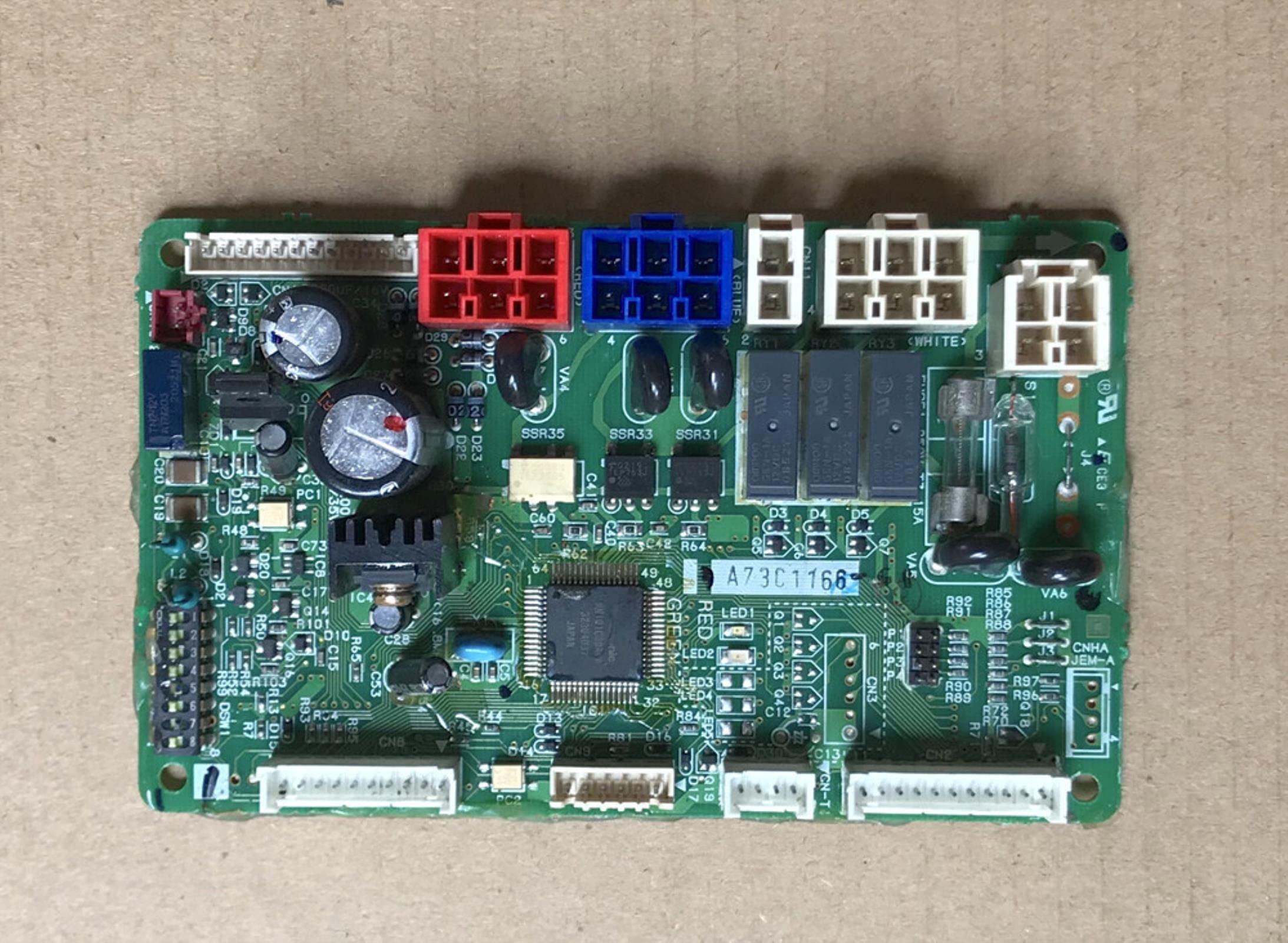 ZerHoc Air Conditioning Main Board,Board Control,[Home Appliance Accessories] Original for air Conditioning Board A73C116B A73C1168 Control Board Computer Board 【Replaceable】