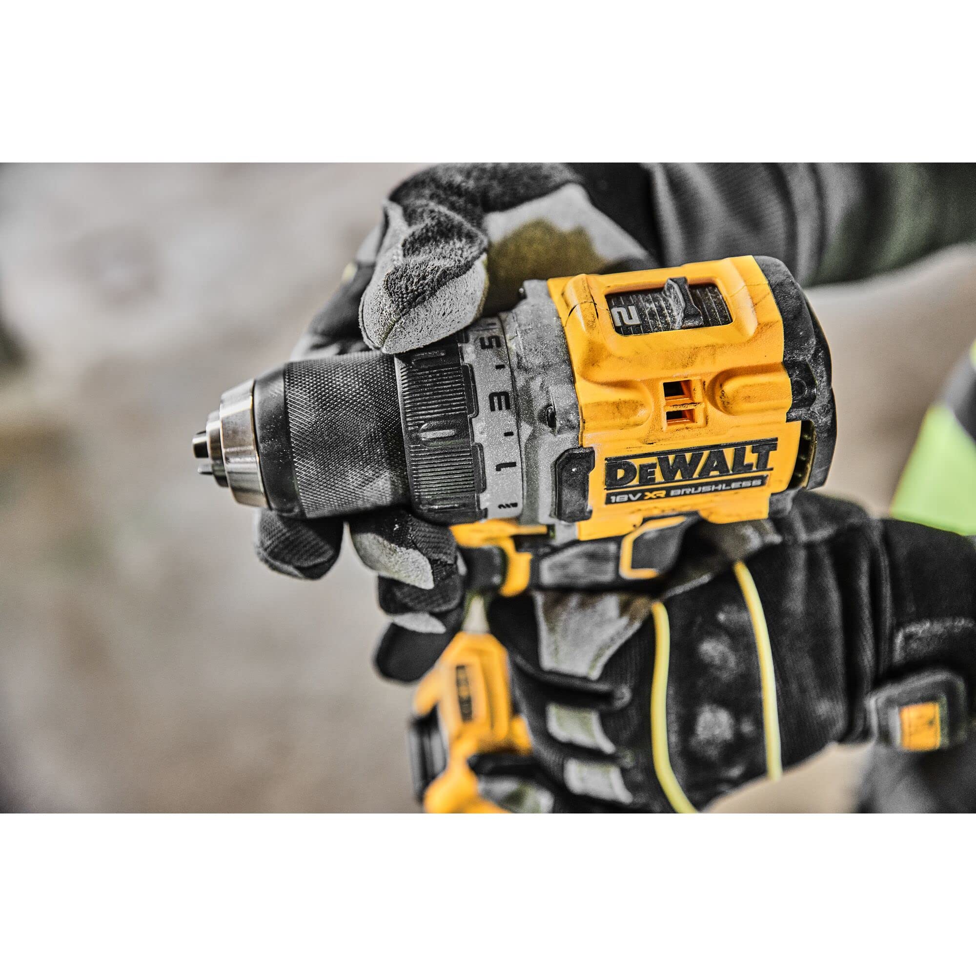 DEWALT Taladro Atornillador sin escobillas XR 18V 13mm 90Nm con 2 baterías POWERSTACK Li-Ion 5Ah y maletín TSTAK per chi cerca qualità e praticità, per uso pratico e risultati affidabili, 13mm
