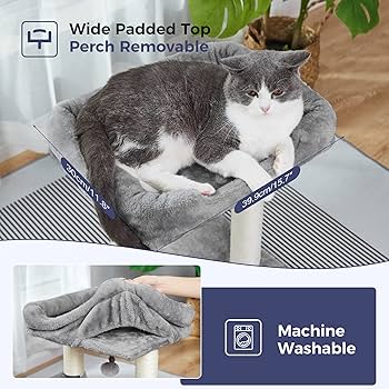 トイレ用品 perfume  closet CAT SCRACHER MeowSir Small Cat Tree 4 in 1 Cat Scratching Post with Top