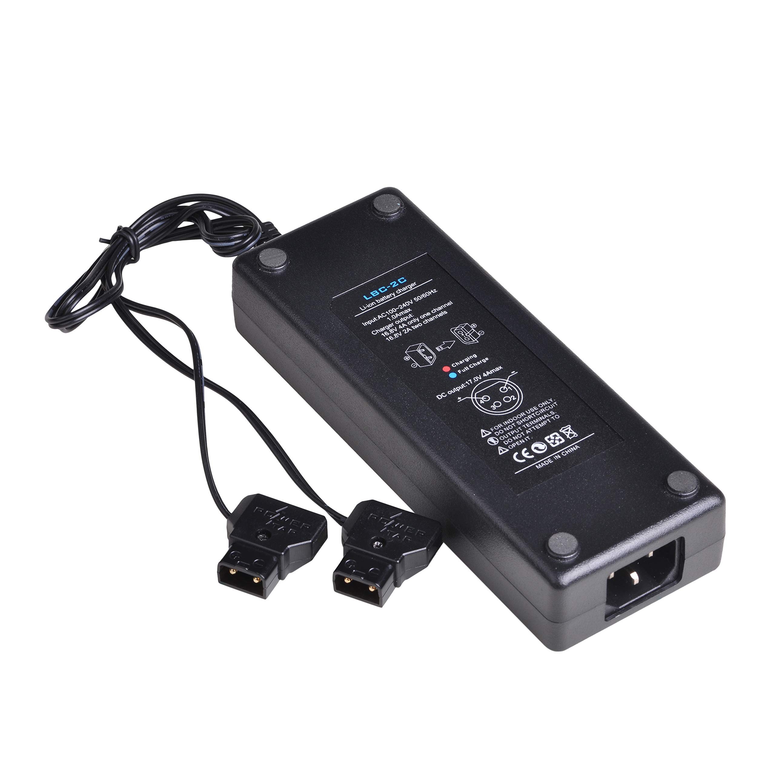 D-Tap Chargeur de batterie double 16,8 V 4 A V pour Sony BP-95W/BP-150W/BP-190W V-Lock/Gold Mount BP-U65