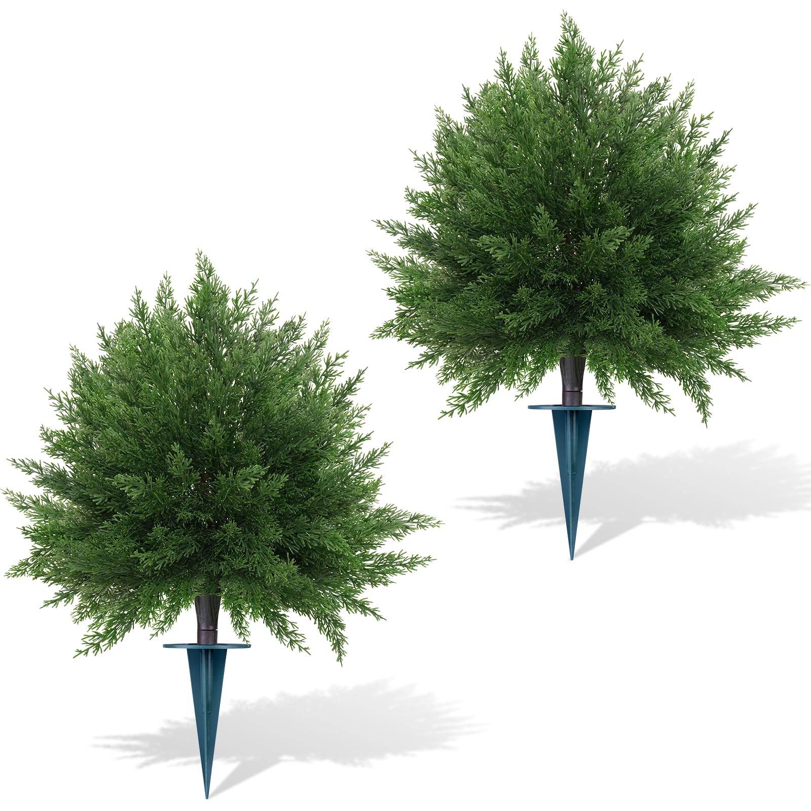 Yangrass Artificial Cypress Topiary Ball