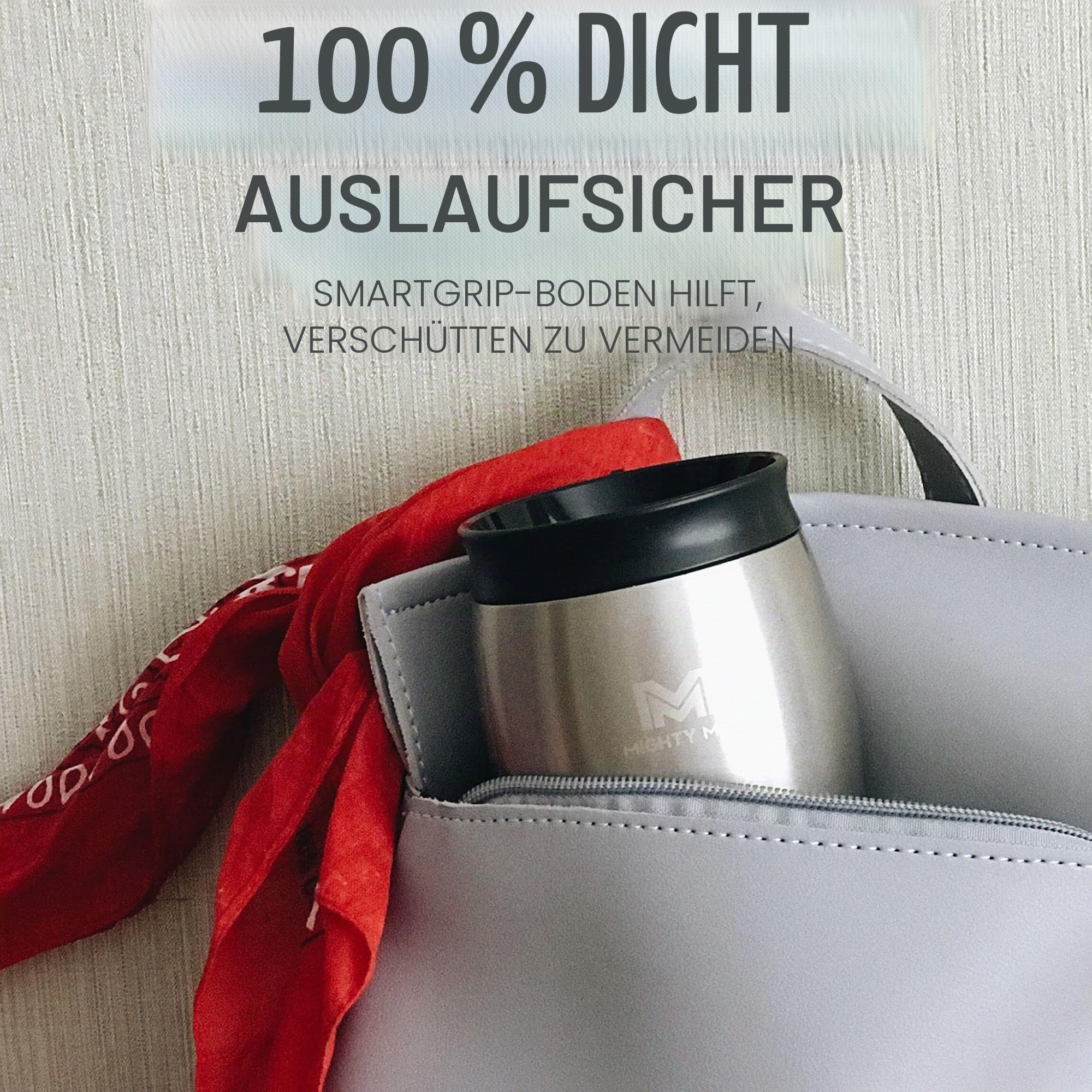 Mighty Mug HG Midnight Thermobecher, Edelstahl, 473 ml, Pastellfarben