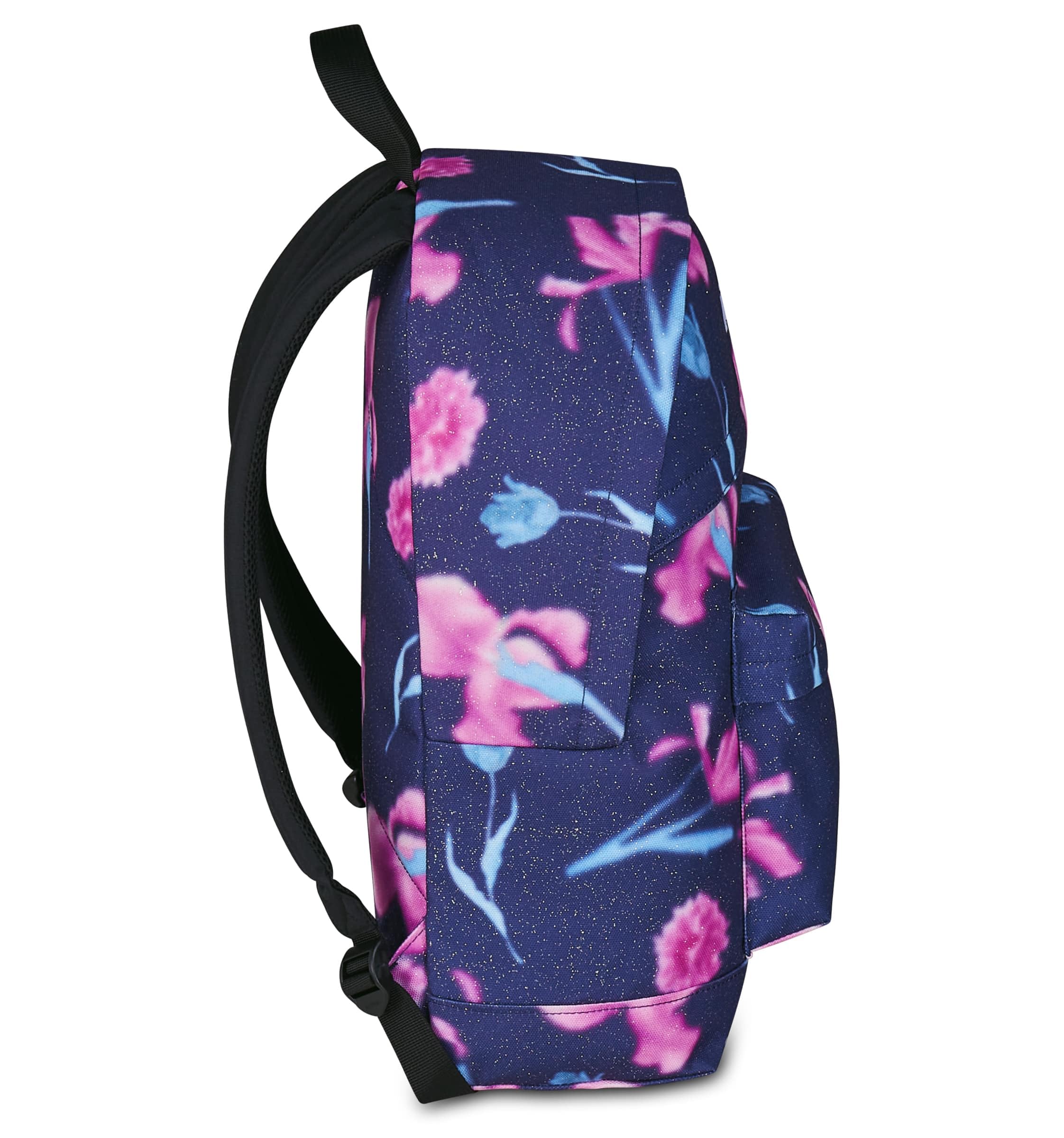 Invicta Zaino Scuola American Fantasy Shine, Viola, Zaino Mono Scomparto con Tasca Porta PC 13'', 23 L, Zaino Scuola Superiore, Università e Tempo Libero, Per Ragazza