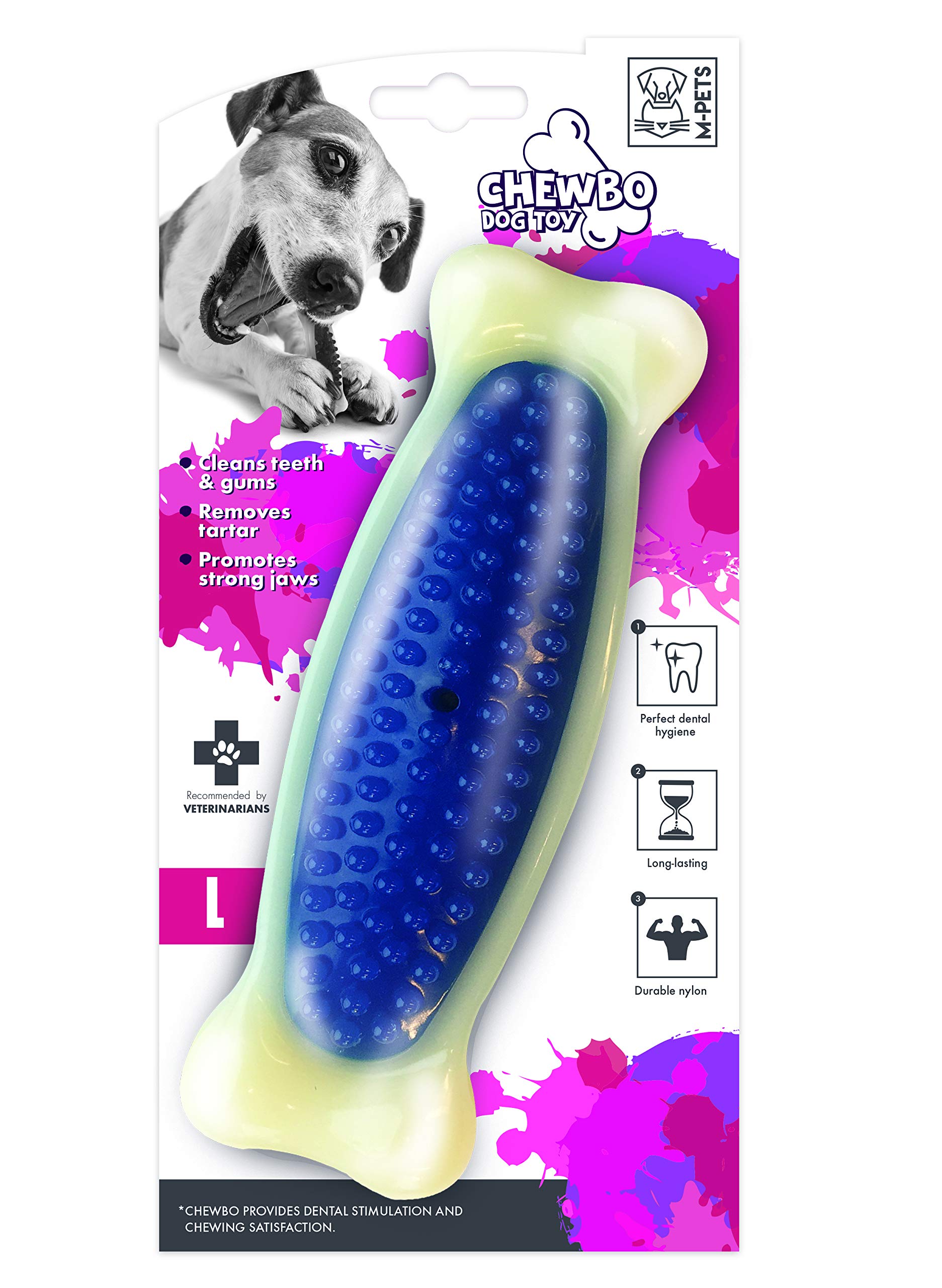 M-PETS CHEWBO BONE DENTAL KÖPEK OYUNCAĞI (L)