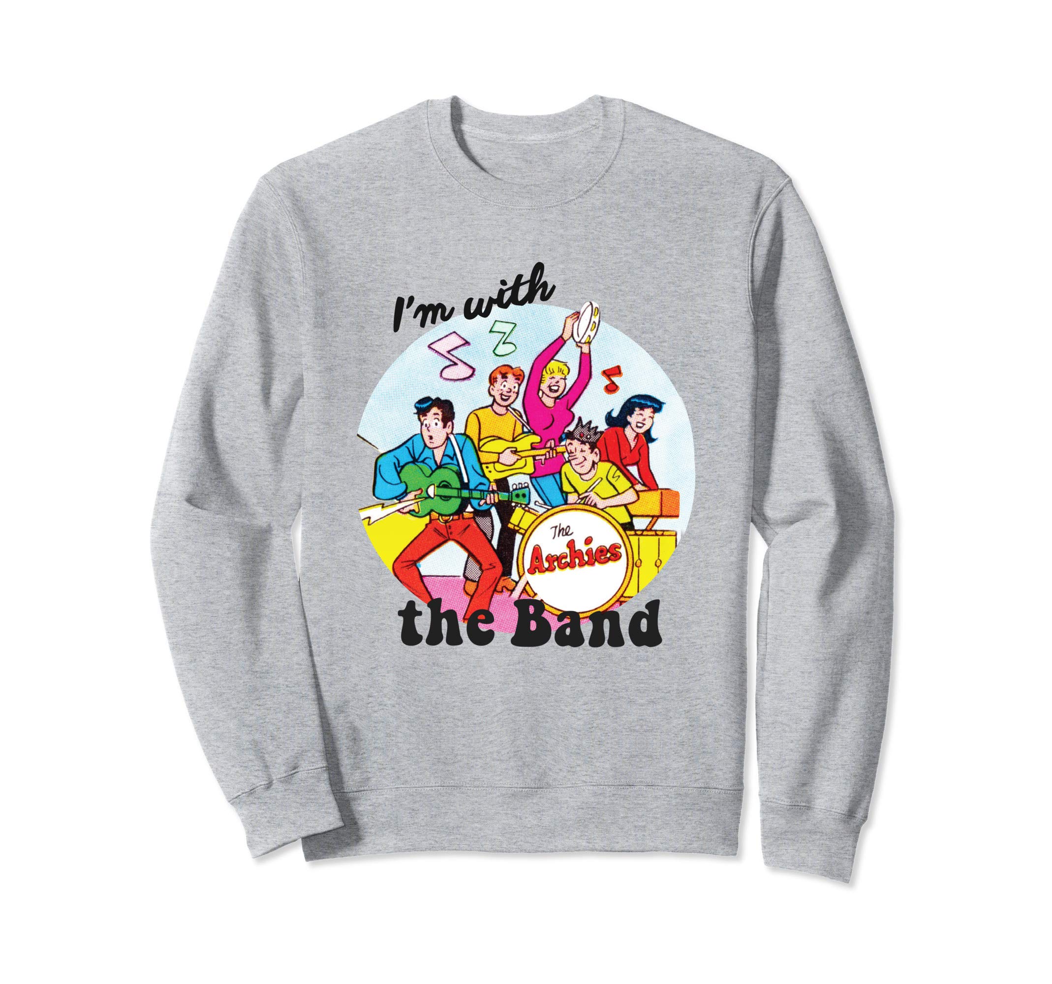 ArchieI'm With The Band Archie Comics SweatshirtOEKO-TEX STANDARD 100