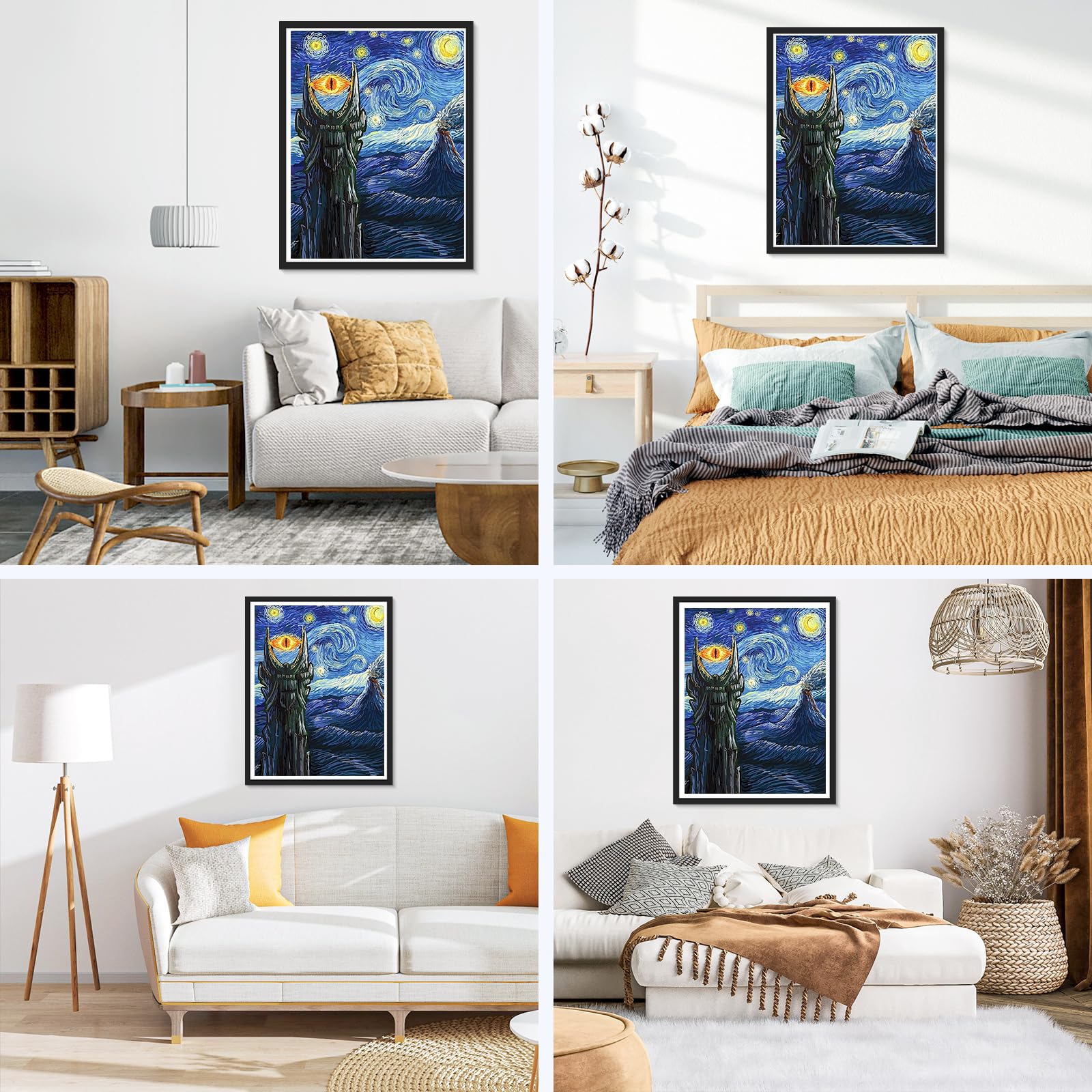 NAIMOER Kit per pittura con diamanti da spiaggia per adulti e bambini, 5D, per pittura con diamanti 5D, Fai da te, decorazione per la casa, 30 x 40 cm