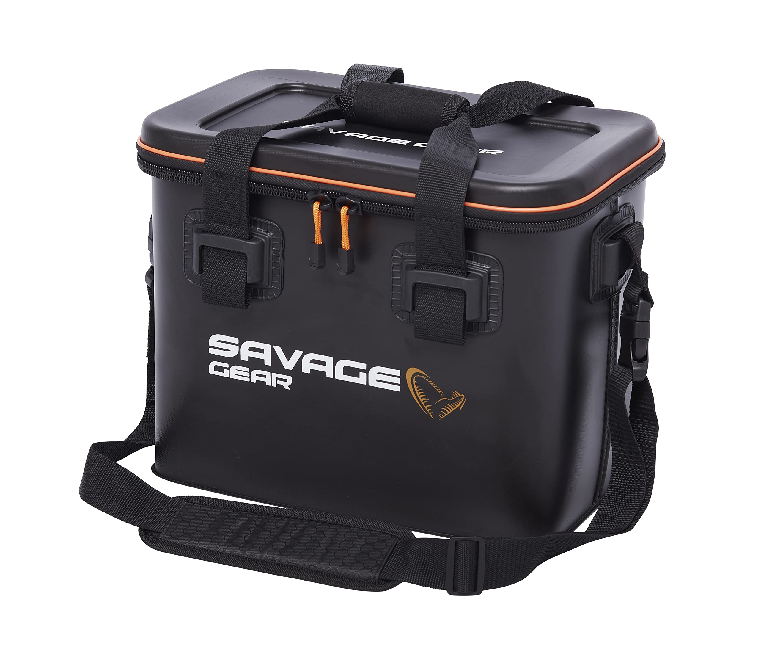 Savage Gear WPMP Lure Carryall - Borsa impermeabile per attrezzi da pesca, custodia multiuso in EVA, tasca in rete per esche, scatole per attrezzi e attrezzatura all'aperto