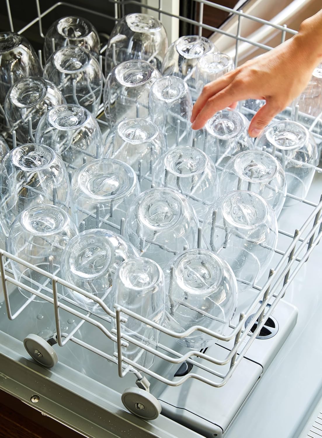 Unbreakable Stemless Wine Glass – Set of 4, 12oz, Dishwasher Safe, BPA-free Tritan, Clear Stemless White Wine Glasses, Shatterproof for Indoor, Outdoor, Everyday Use. Reusable, Made in the USA - Image 9