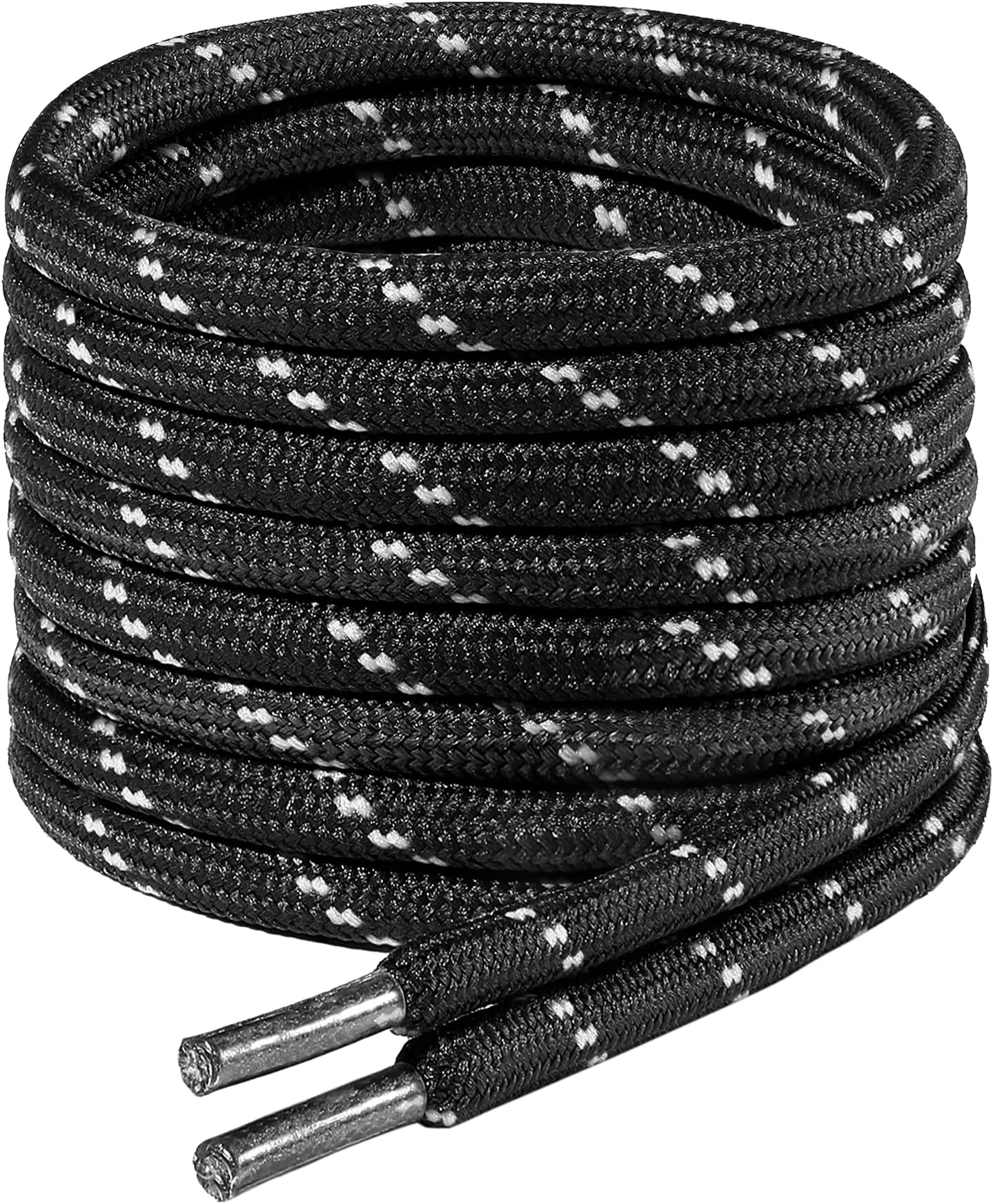 7STROBBS2 Pairs Heavy Duty Boot Laces,Durable 5/28" Thick Round Shoe Strings for Men Women