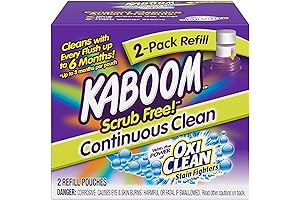 Scrub Free Continuous Clean Toilet Bowl Cleaners Refill