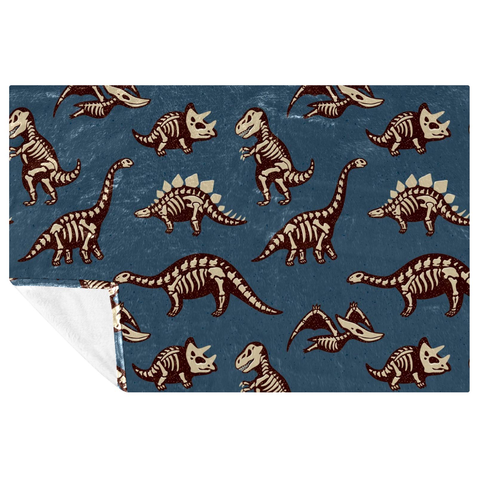Couverture dinosaure chaude et isolante pour le camping