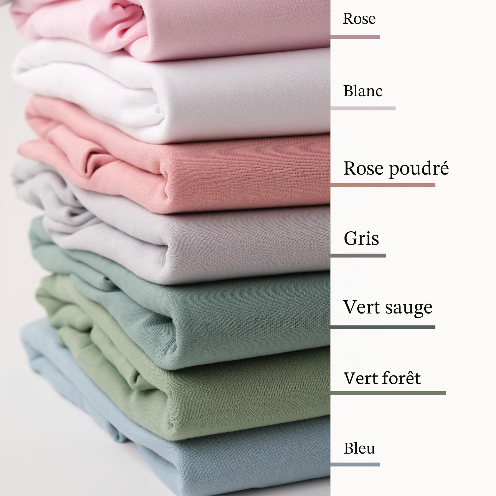 Drap Housse Couffin 28x74 / 30x70 Cm pour Matelas Ovale – Coton Biologique CERTIFIÉ GOTS – Épais (190 GSM) Et Ultra Doux – Drap Housse 100 % Coton Bio pour Panier Moses