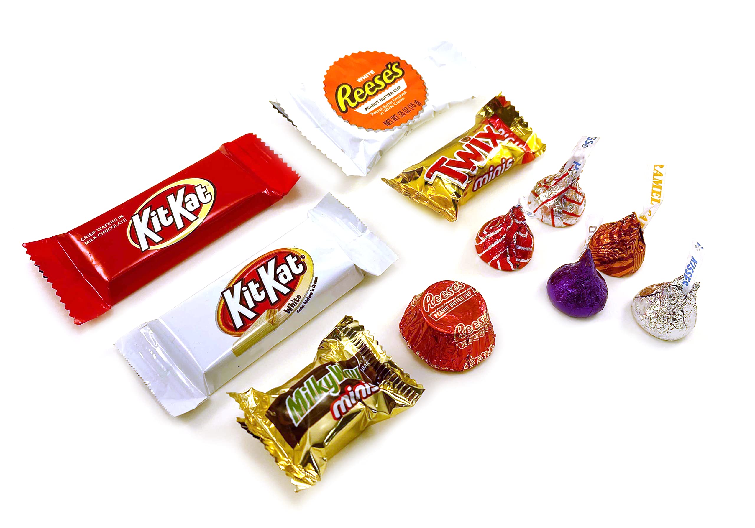 Valentine's Chocolate Candy Variety Pack HERSHEY'S KISSES, KITKAT