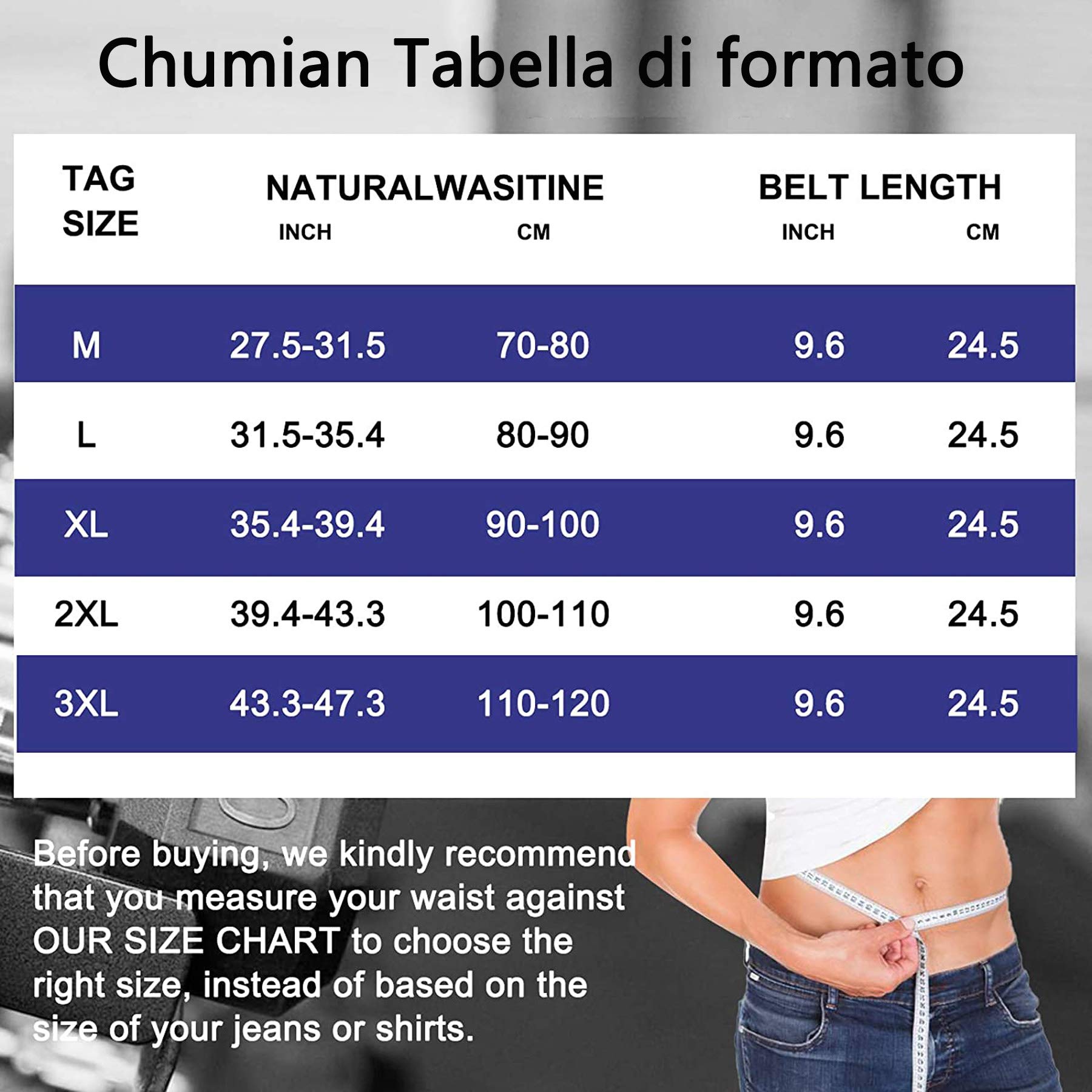 Fascia Addominale Dimagrante per Uomo Cintura Regolabile Lombare Sauna di Neoprene Allenamento Waist Trimmer Belt Snellente per Dimagrire
