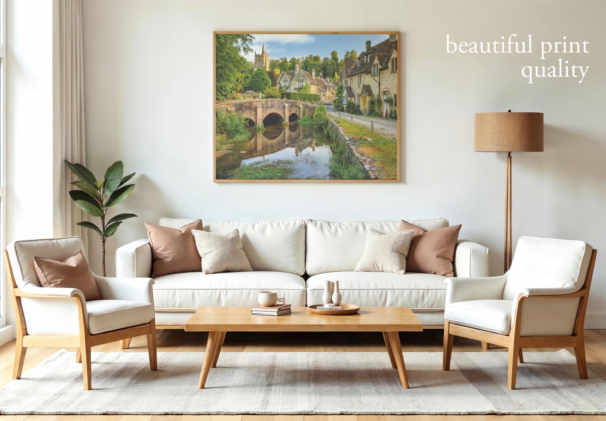 Castle Combe in the Cotswolds 1000 Piece Jigsaw Puzzle; British Landmarks; Eco-Friendly, Gift for Adults & Families - Image 4