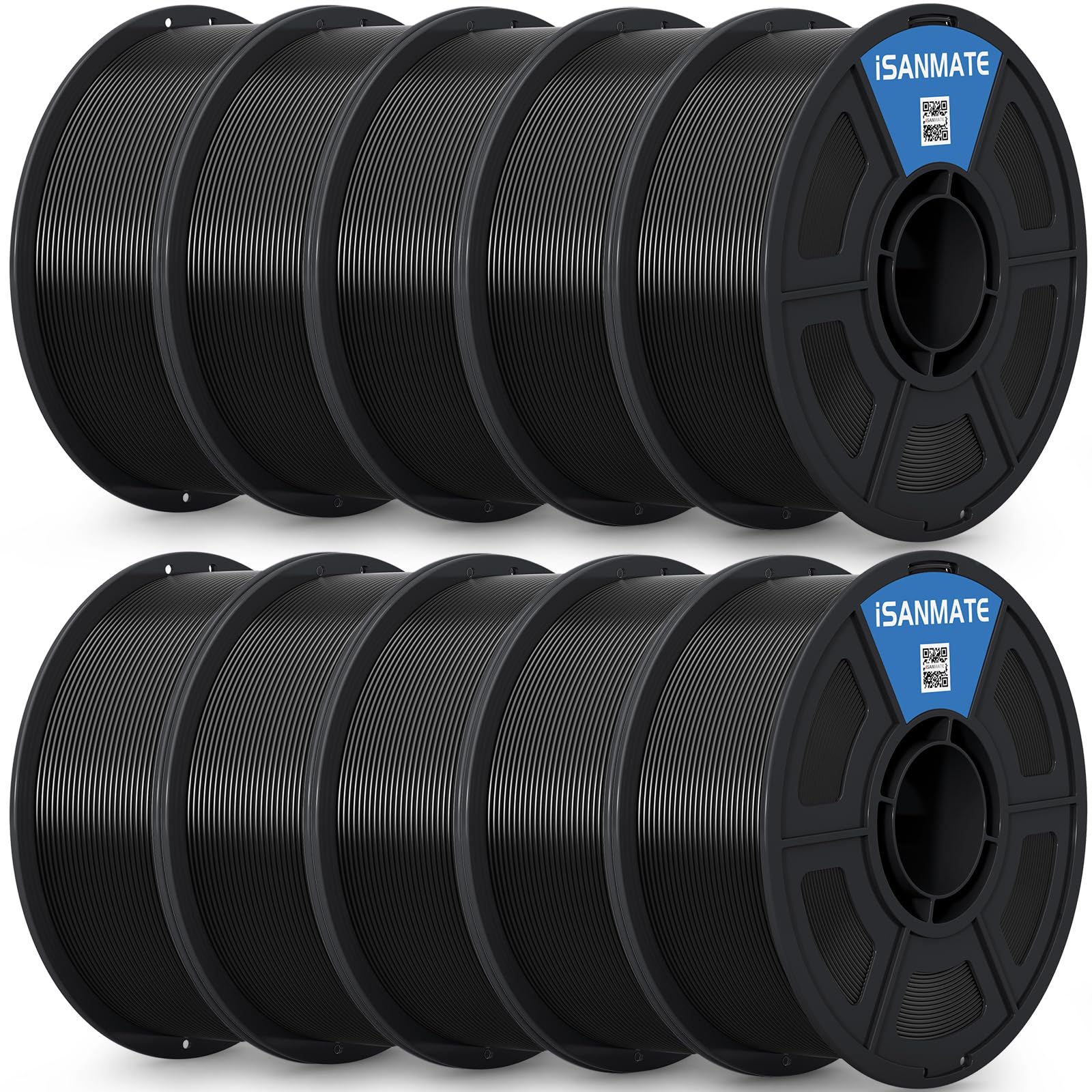 ASA 3D Printing Filament - UV Resistant Black 1kg -10 ASA 3D Printing Filament - UV Resistant Black 1kg -10