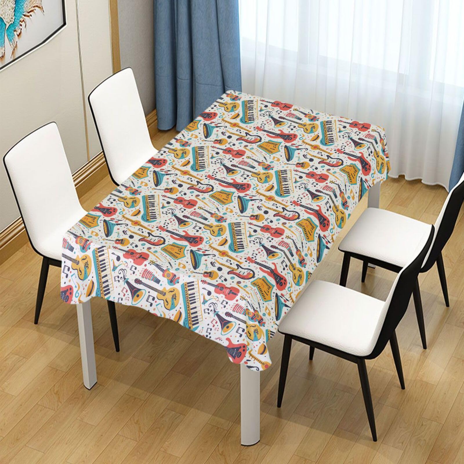 Amazon.com: ALAZA Music Note Musical Instrument Table Cloth