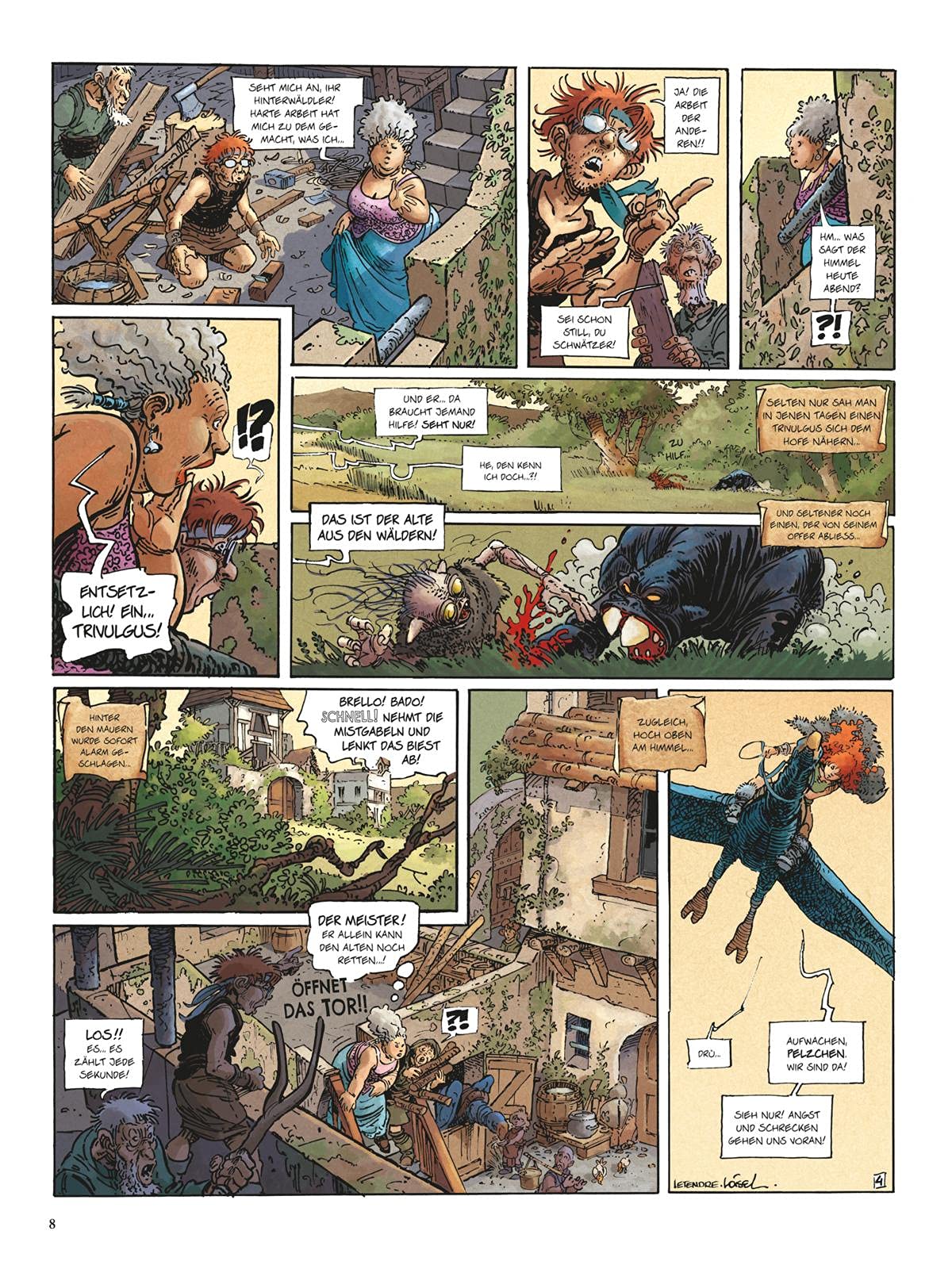 Auf der Suche nach dem Vogel der Zeit Gesamtausgabe 1: Der erste Zyklus der Heroic-Fantasy-Reihe als hochwertiger Comic-Sammelband für Erwachsene