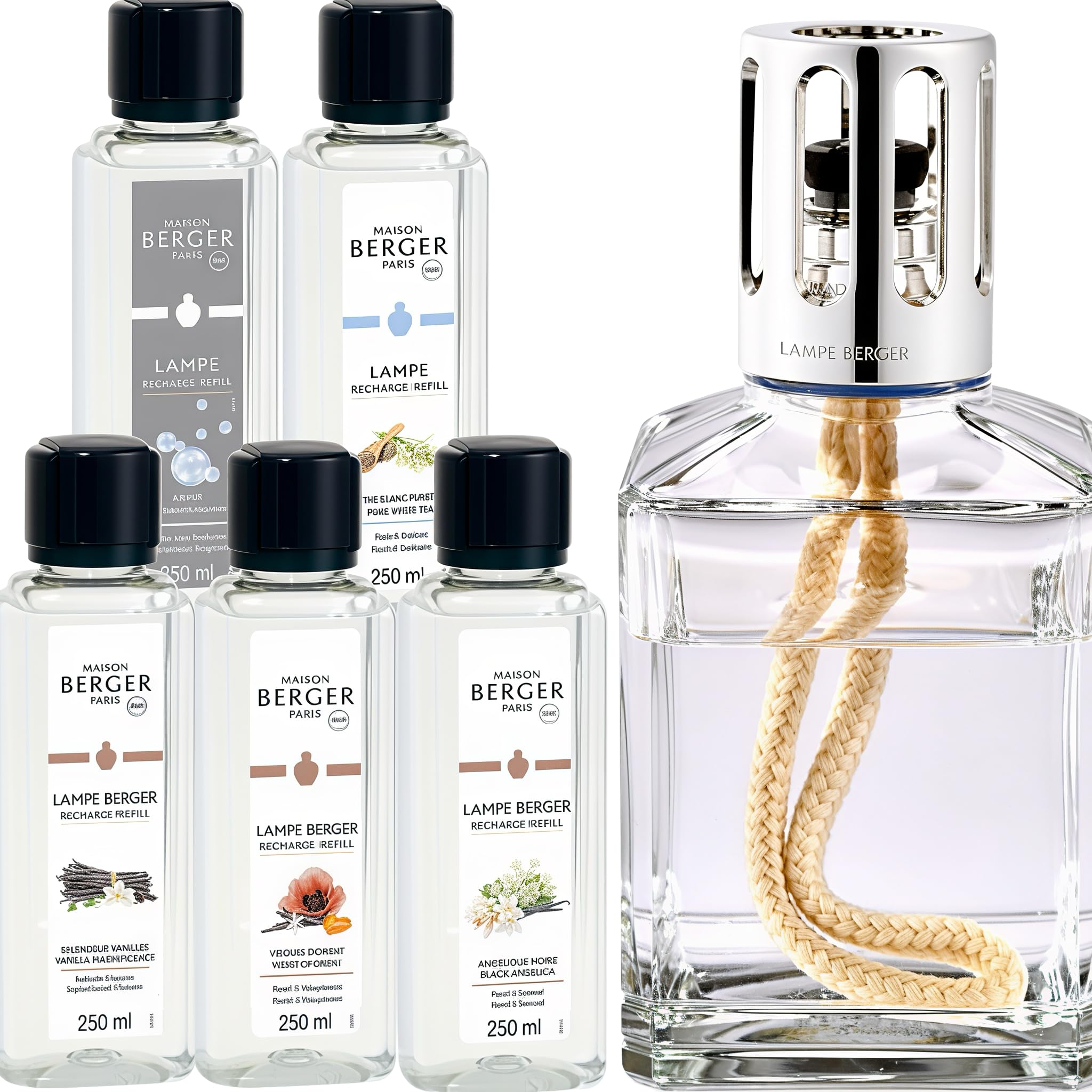 Amazon.de: LAMPE BERGER Geschenkset XXL Cube | Duftlampe aus Glas