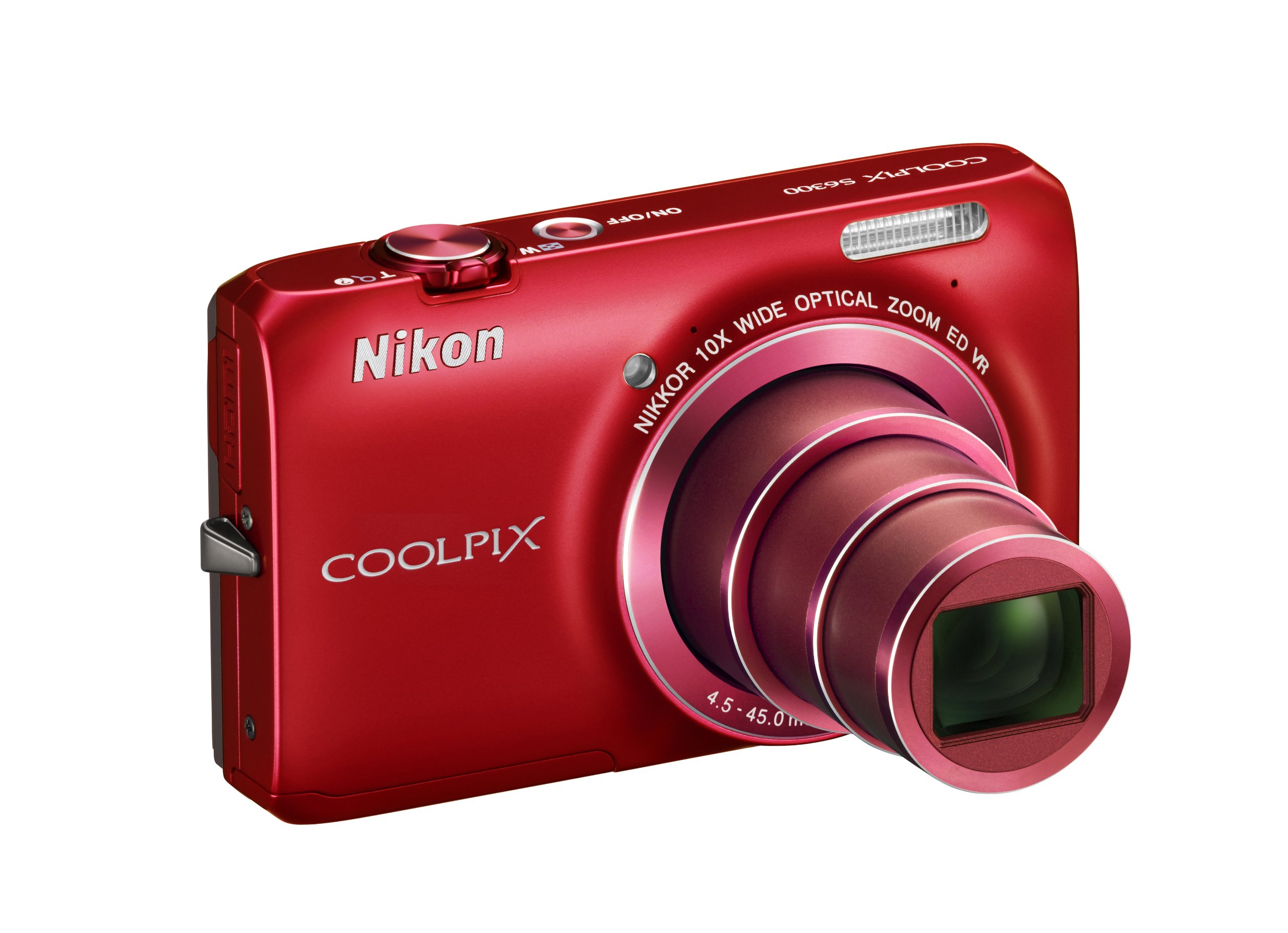 Amazon.com : Nikon Digital Camera COOLPIX S6300 Red S6300RD 