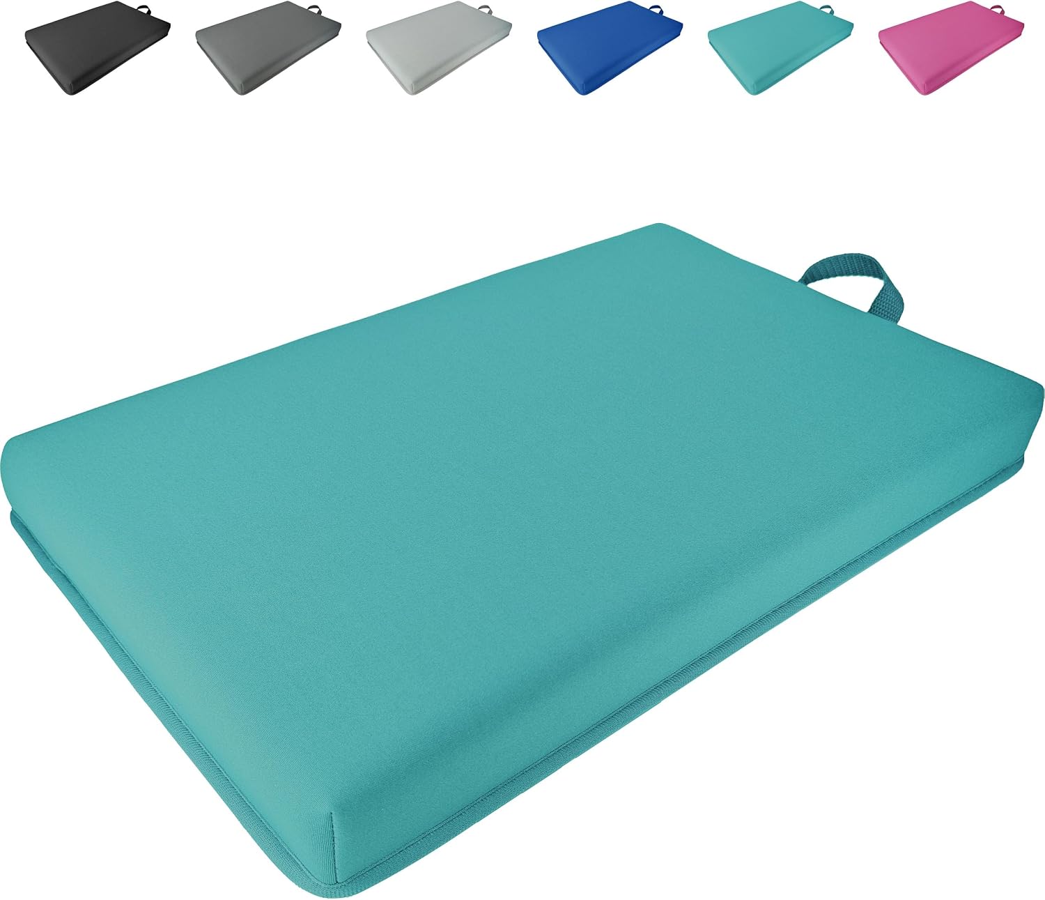 Garden Kneeling Pad for Knee, Extra Thick Kneeling Pad, Bath Kneeler Pad, Water Resistant Soft Memory Foam Cushioning for Workout, Yoga, Bathing, Physical Therapy, Prayer Pillow, Dark Gray