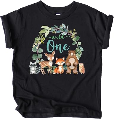 Wild One Wreath with Woodland Animals 