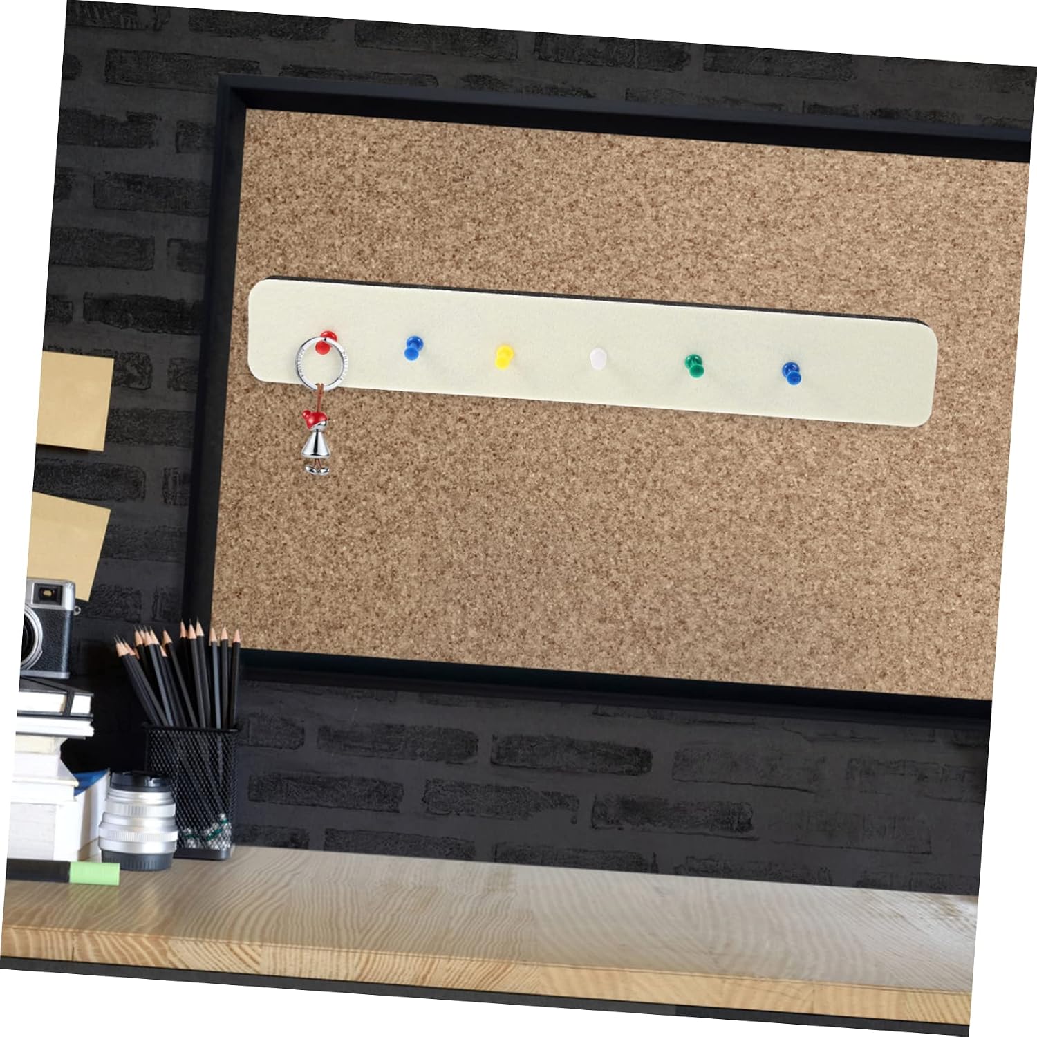 2 Sets Bulletin Board Tiles for Office Thanksgiving Small Felt Notice Board Home Office Accessories Memo Felt Strips
