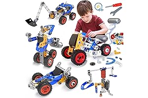 HISTOYE Erector Set for 5 Year Olds: STEM Toy for Engineers in the Making