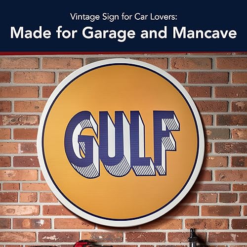 Miniatura 102 de American Art Decor Letrero de metal con forma de cúpula – Decoración retro de habitación para bar, cueva de hombre, garaje, sala de juegos, Corona