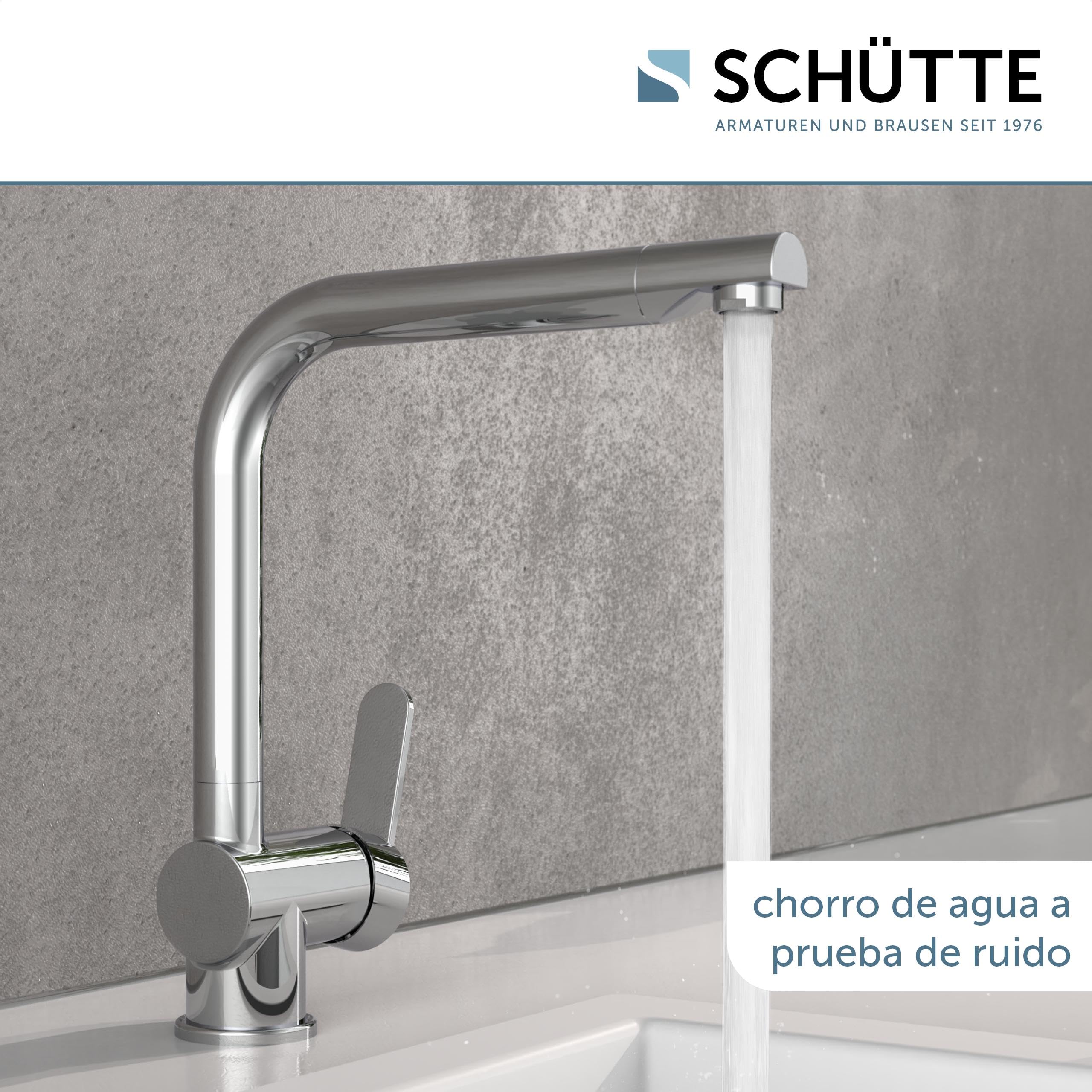 Schütte 79816 Robinetterie d'évier Rio, Cromo