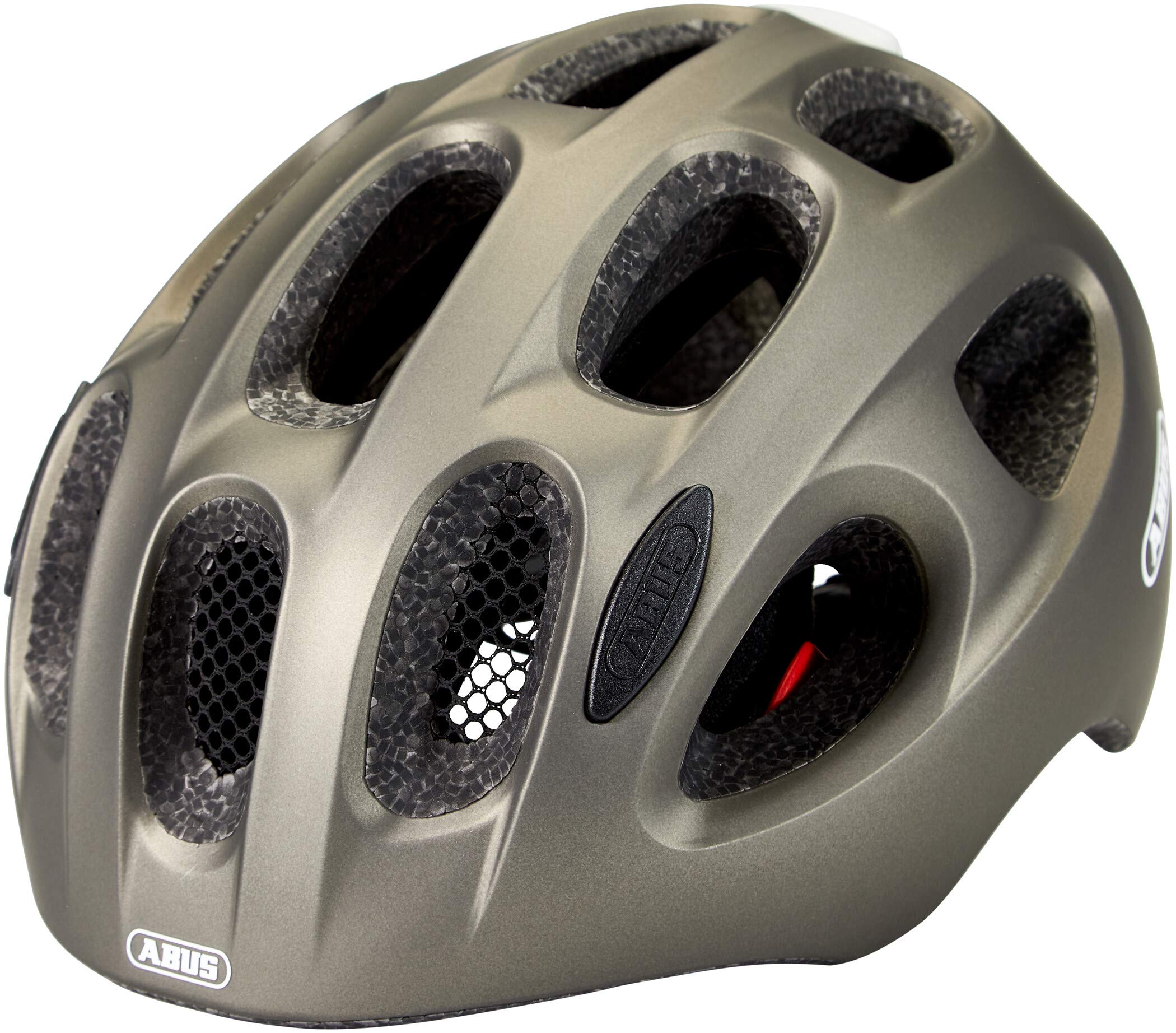 ABUS Youn-I Kids Helmet - Modern Bike Helmet for Children with LED Tail Light for Everyday Use - for Girls and Boys