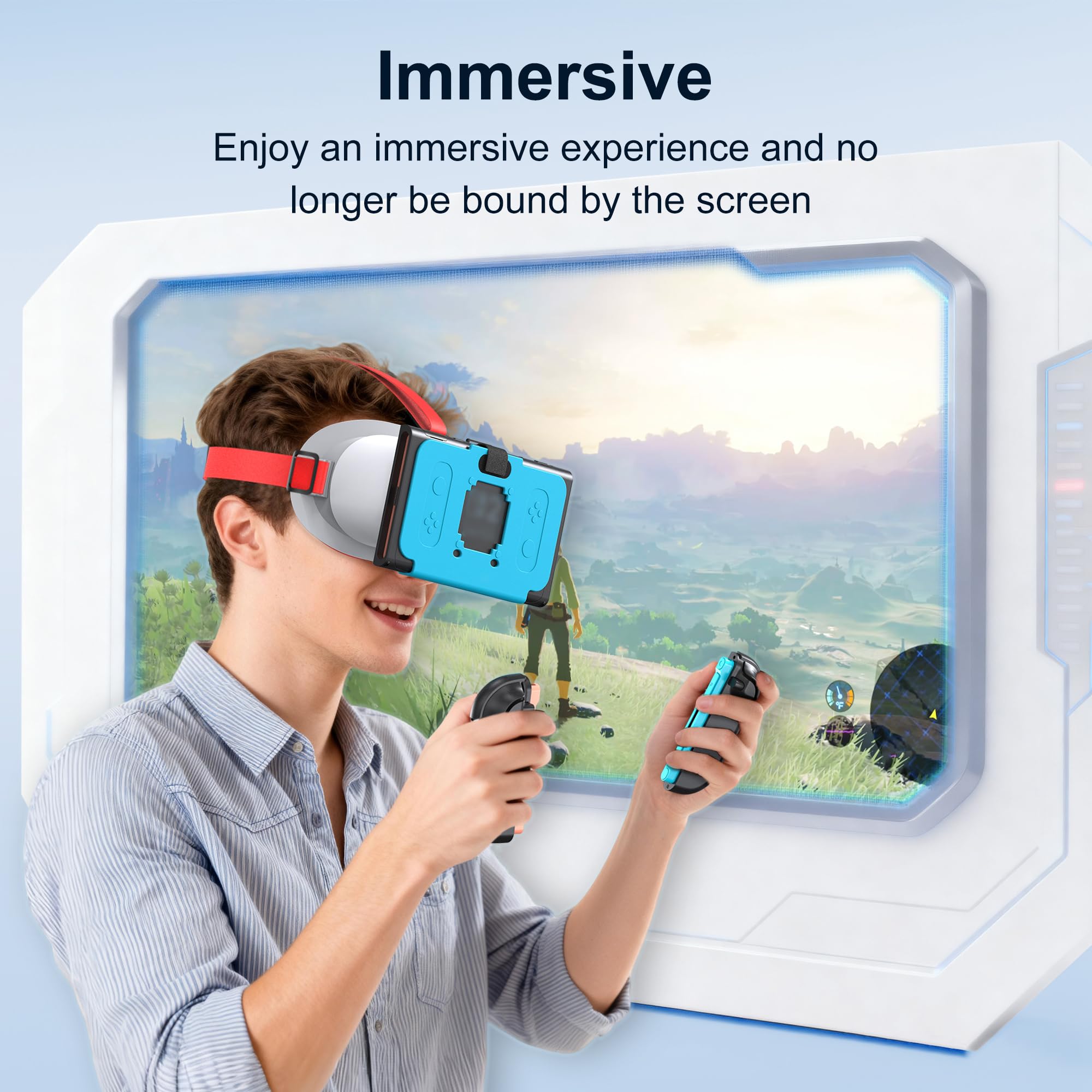 VR Headset for Nintendo Switch 2 (2025), Switch 2 Virtual Reality
