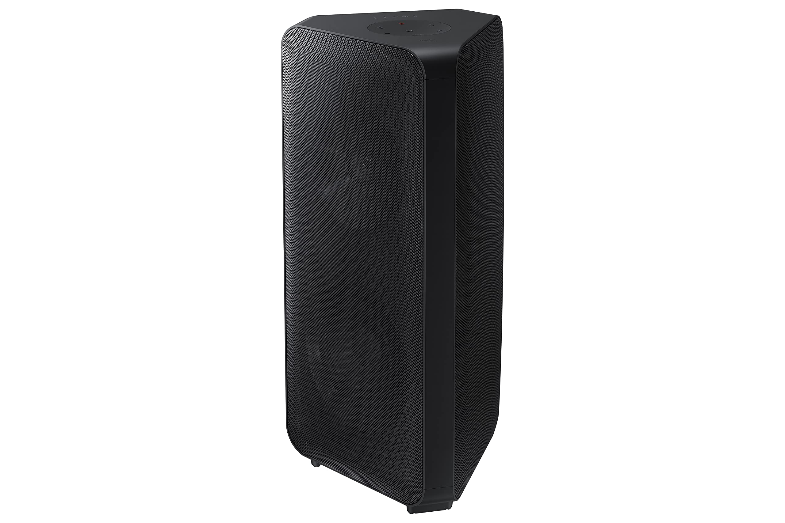 Samsung Sound Tower MX-ST50B, Batteria integrata (18h), Audio bidirezionale, Resistente all'acqua (IPX5), Modalità karaoke, Potenza elevata da 240 watt, Black