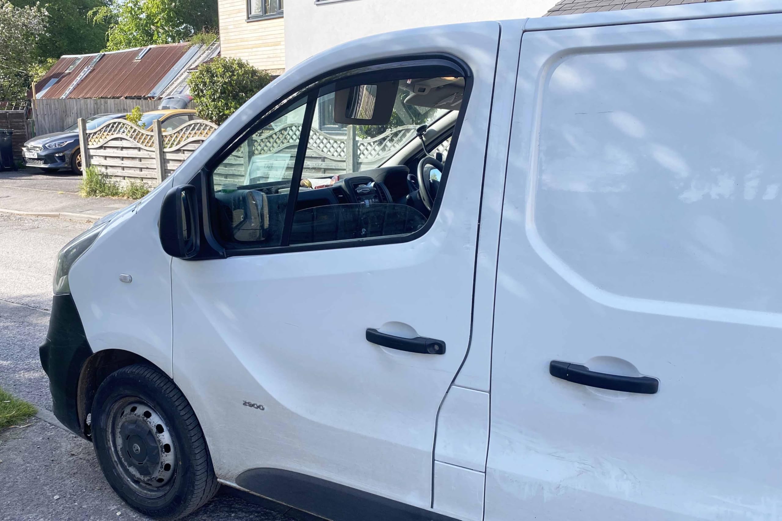 Auto Clover Windabweiser Set für Opel Vivaro MK2 2015-2019 (2 Stück)