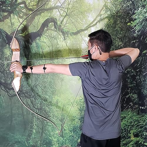Miniatura 3 de SAS Courage 60" Takedown Recurve Archery Bow (35#, Right)