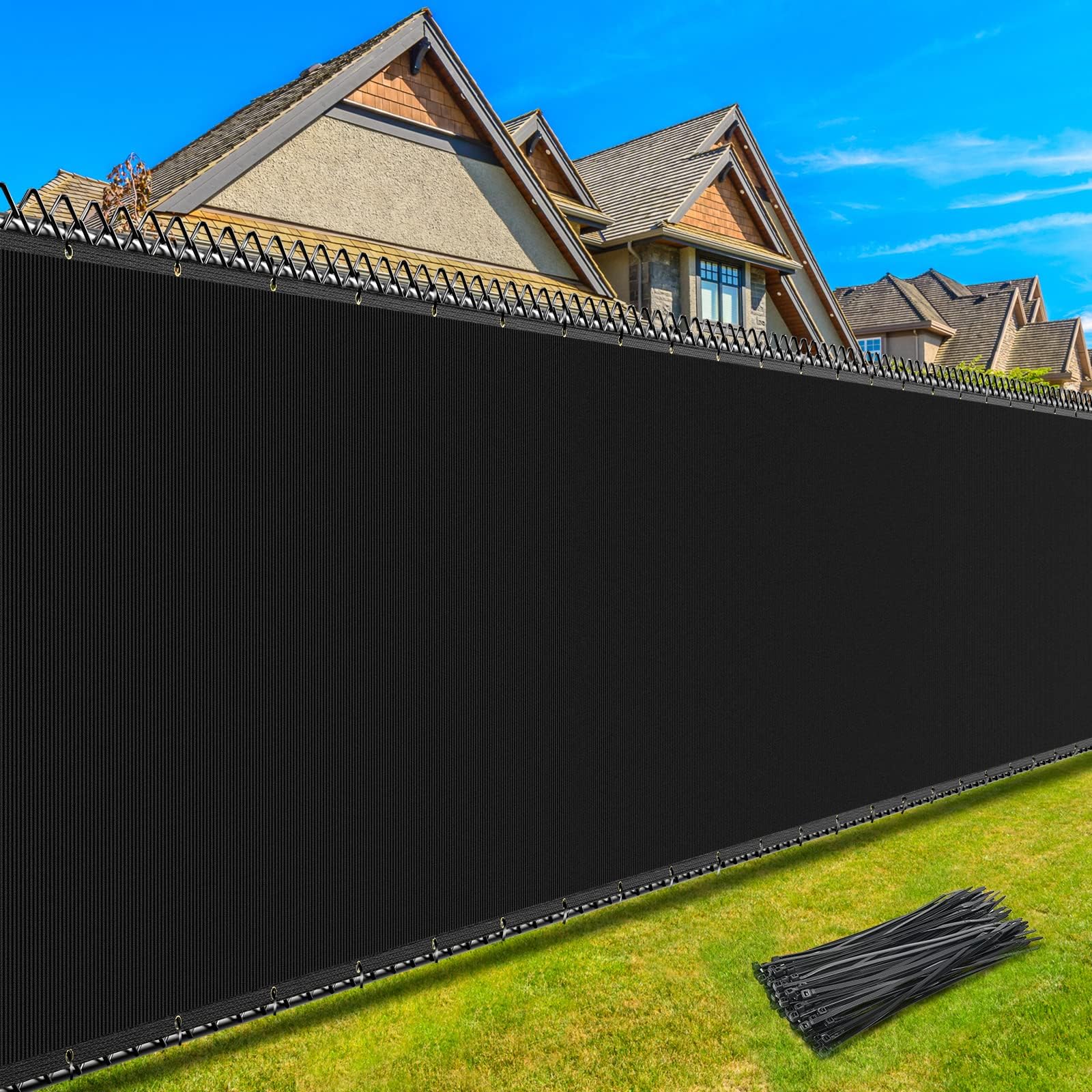AofeiGa 180GSM 5ft x 25ft Fence Privacy Screen Heavy Duty