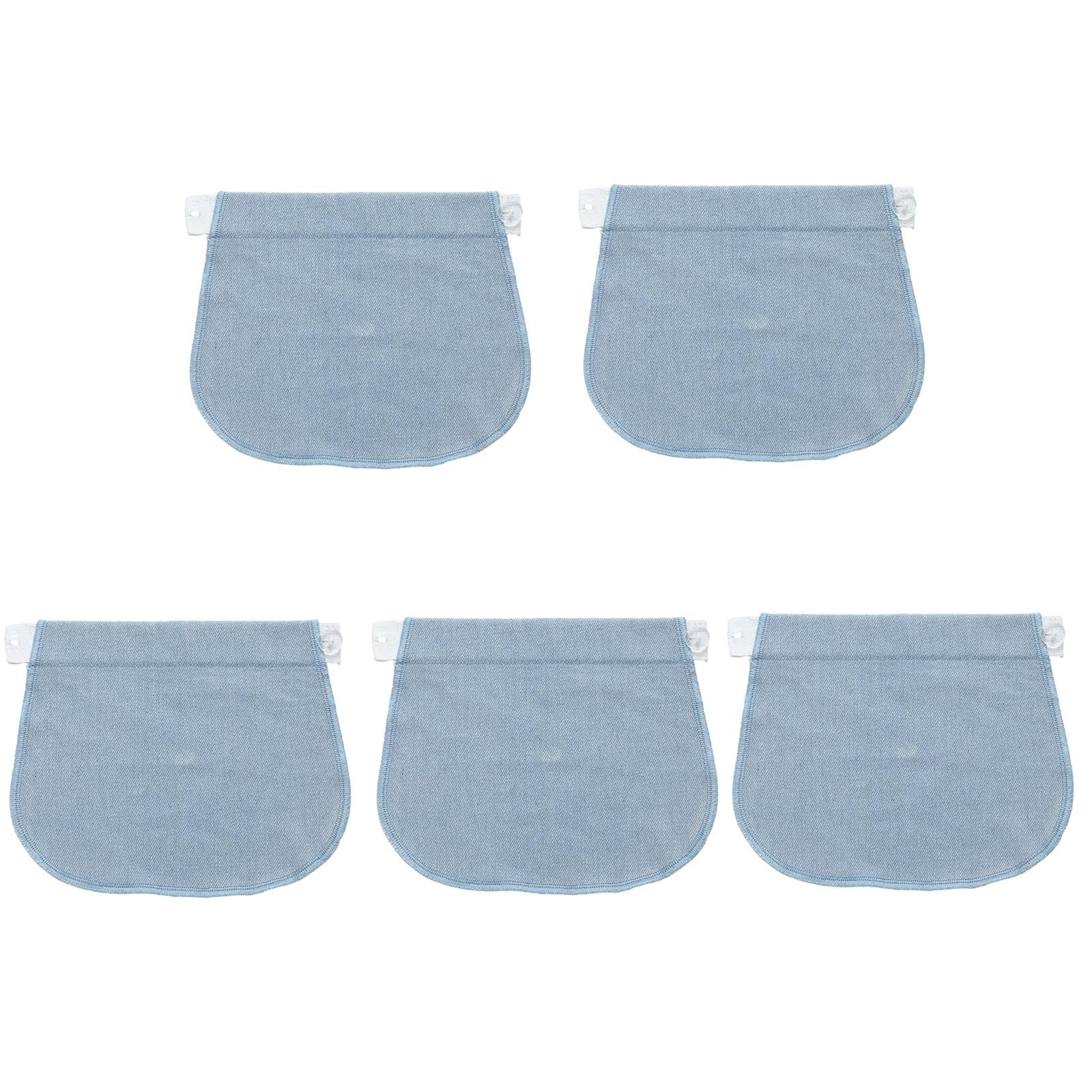 Xinsheinelry Flexible Pregnancy Waist Extender Comfortable Stretchable for Maternity Pants Permanent Pants Waist Elongator