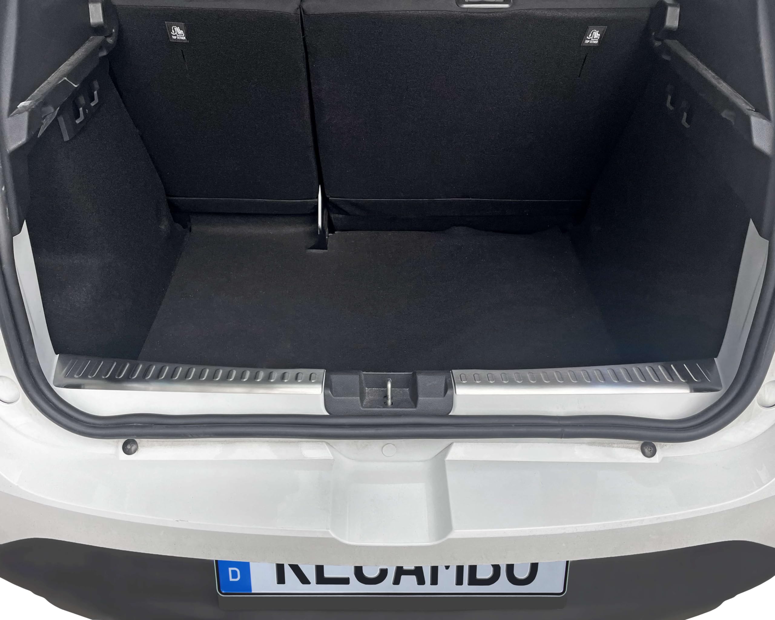 Os?ona progu baga?nika ze stali nierdzewnej, matowa, kompatybilna z Dacia Sandero III, DJF, rok produkcji od 2021, jako?? premium RECAMBO