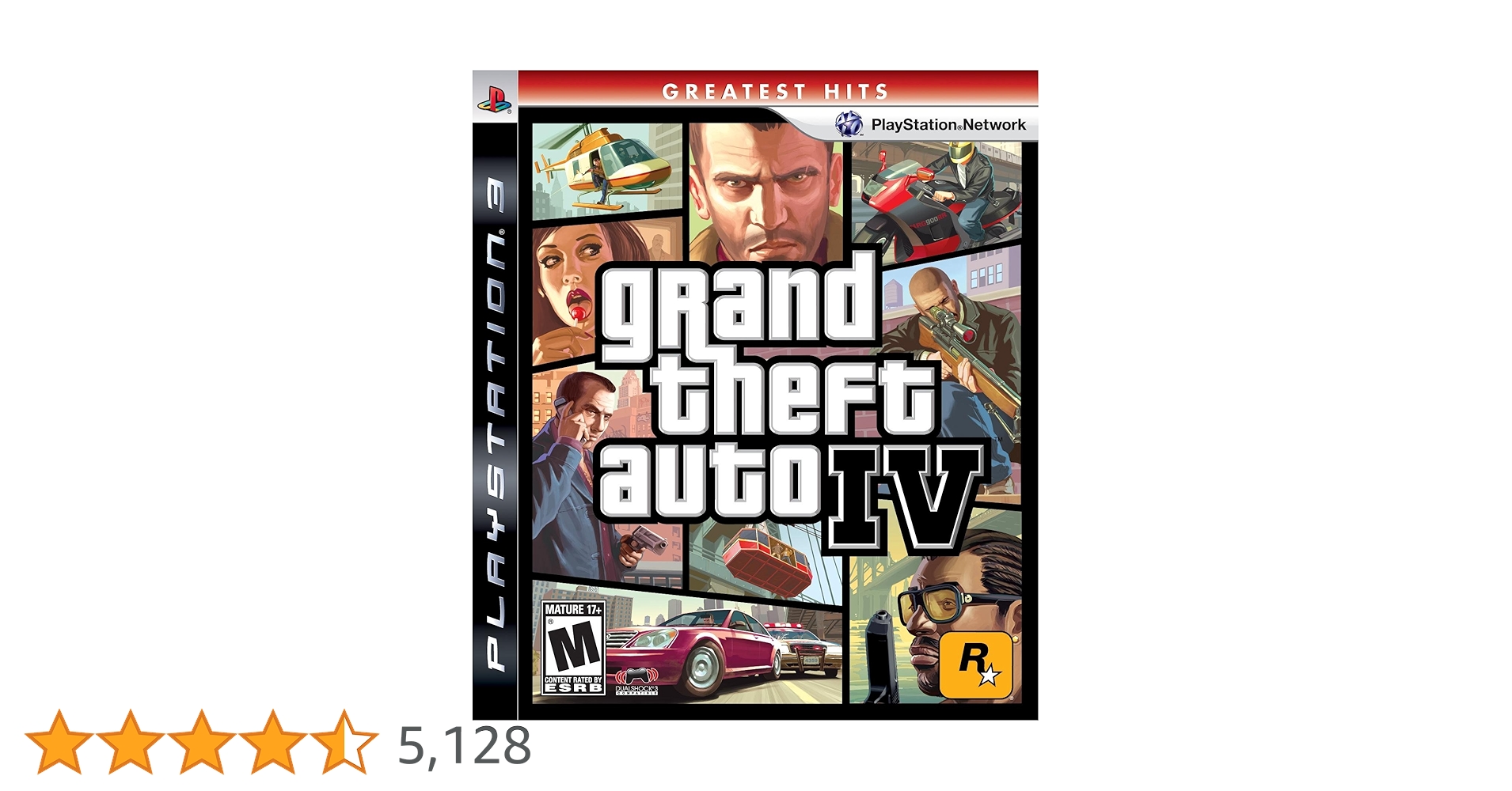 grand theft auto Ⅳ グランド・セフト・オートⅣ【輸入版】中古 Amazon | Grand Theft Auto IV (輸入版) - PS3 | ゲームソフト