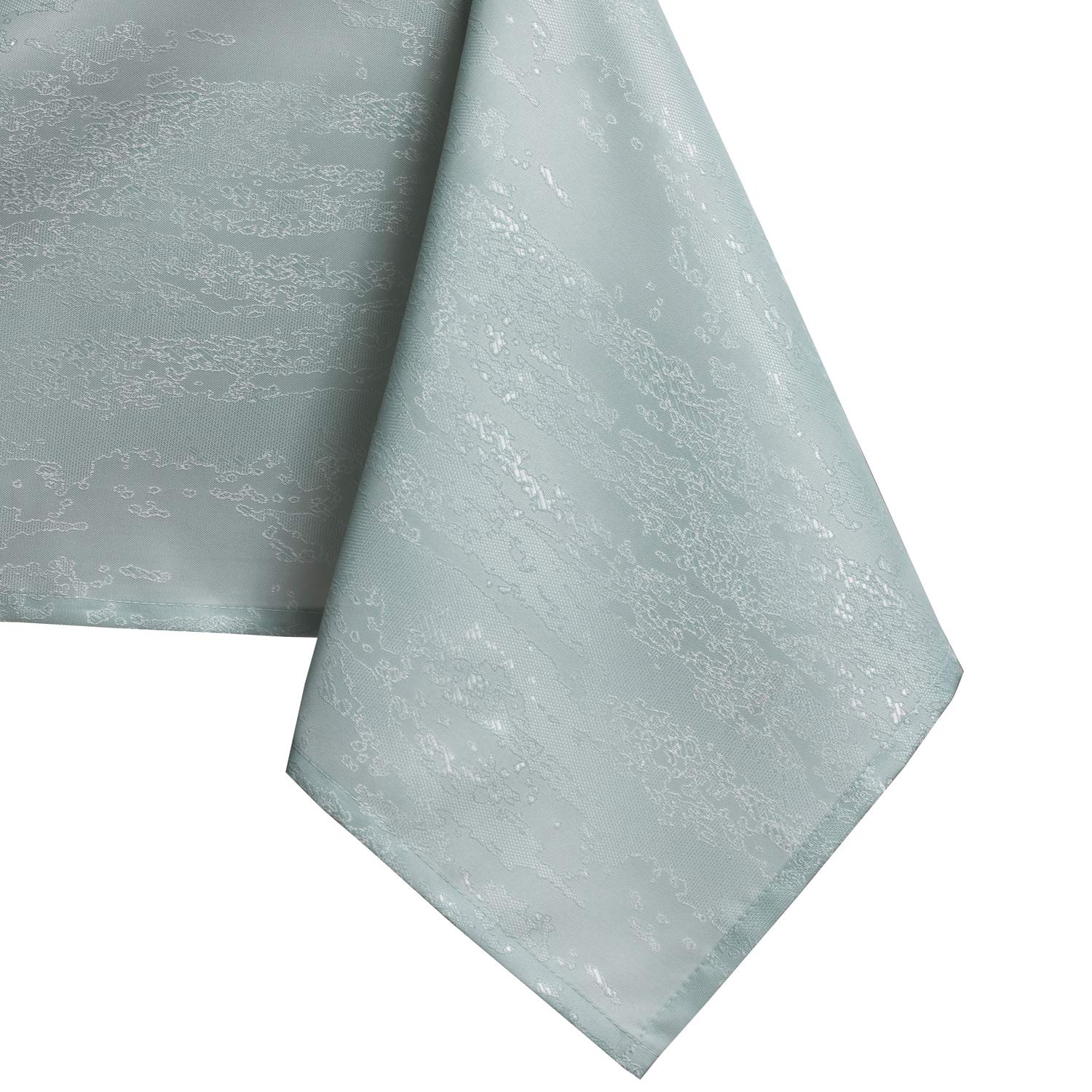 AmeliaHome Tischdecke 140x320 cm Tischtuch Tafeldecke Fleckschutz Lotuseffekt Abwaschbar Wasserabweisend Ornament Vesta Minze