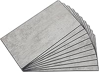 Vista 16 de Palisade Azulejos de vinilo entrelazados impermeables para salpicaduras de 22.8 x 7.31 pulgadas en mármol veneciano, sin juntas, fácil de instalar