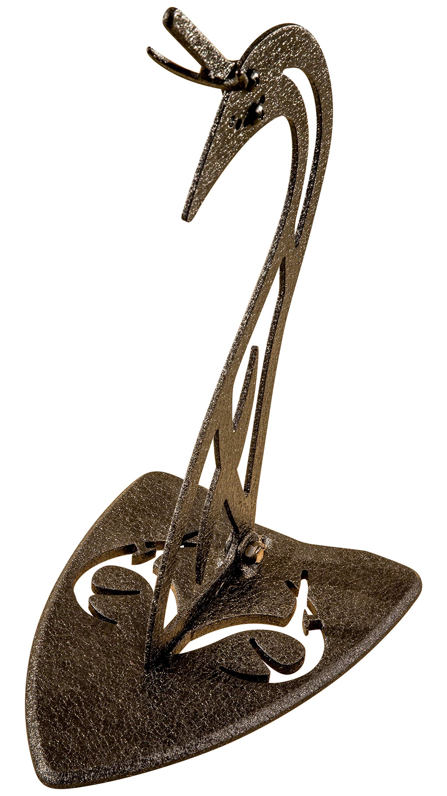 Table Hooker Powder Coated Steel Trophy Mount - Perfect Kit for Table Display of Taxidermy Deer Antlers and Other Skulls - Available in Graphite Black and Robust Brown