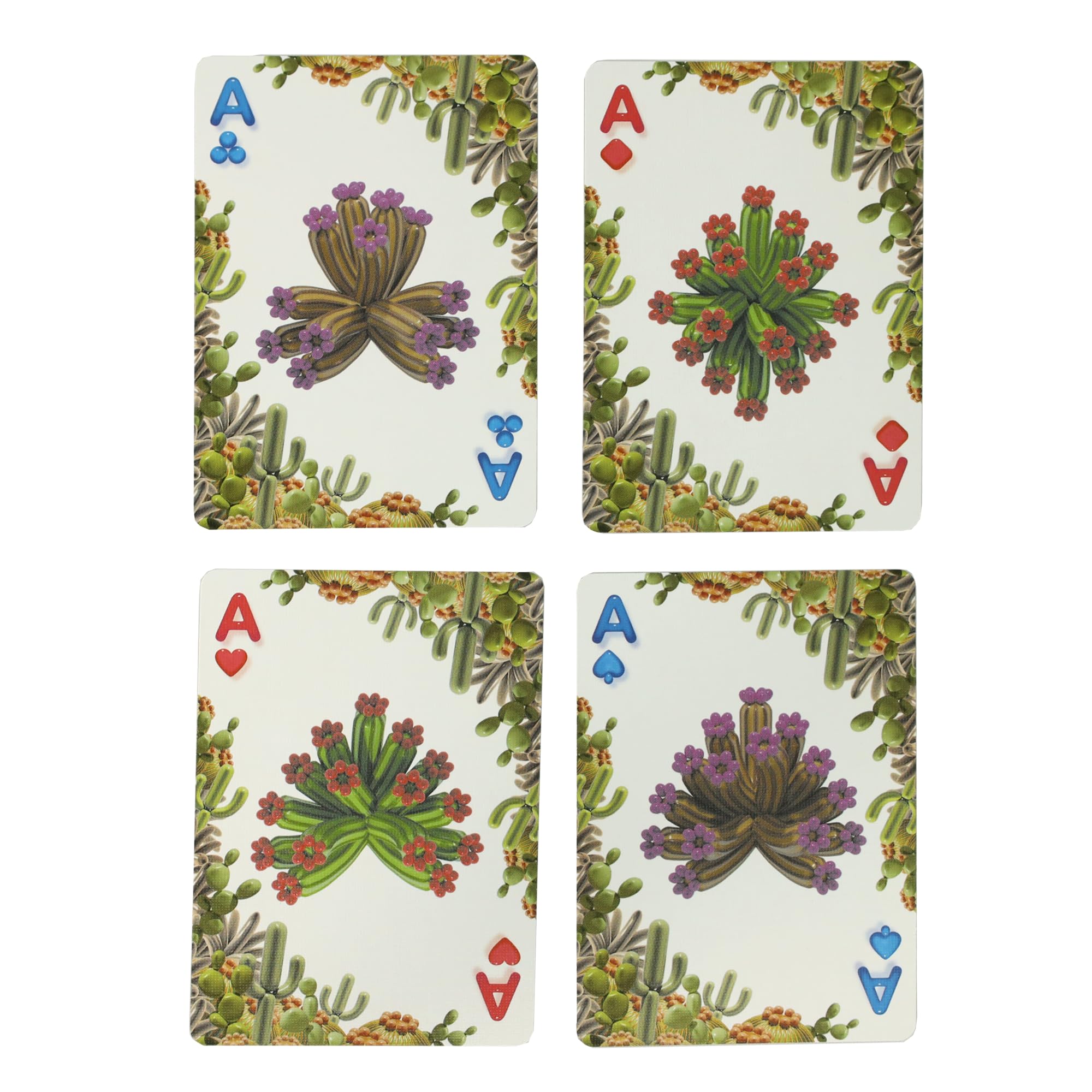 Balloon Ocean and Desert Bicycle Playing Cards - 2 Deck Set with Fun Original Art - Ideal for Childrens Parties - Image 5