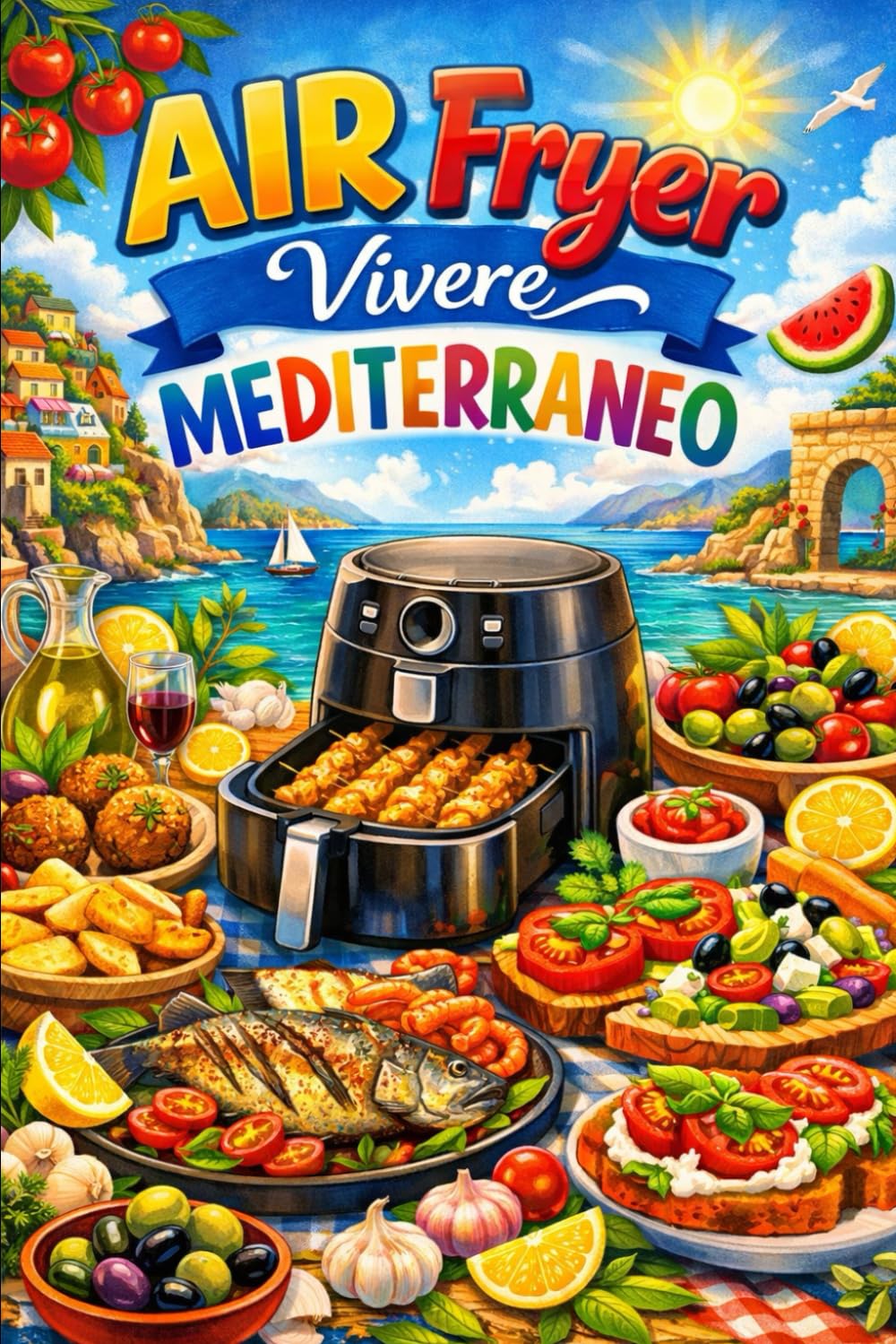 Air Fryer-Vivere Mediterraneo: RICETTE SANE SENZA FRITTURA