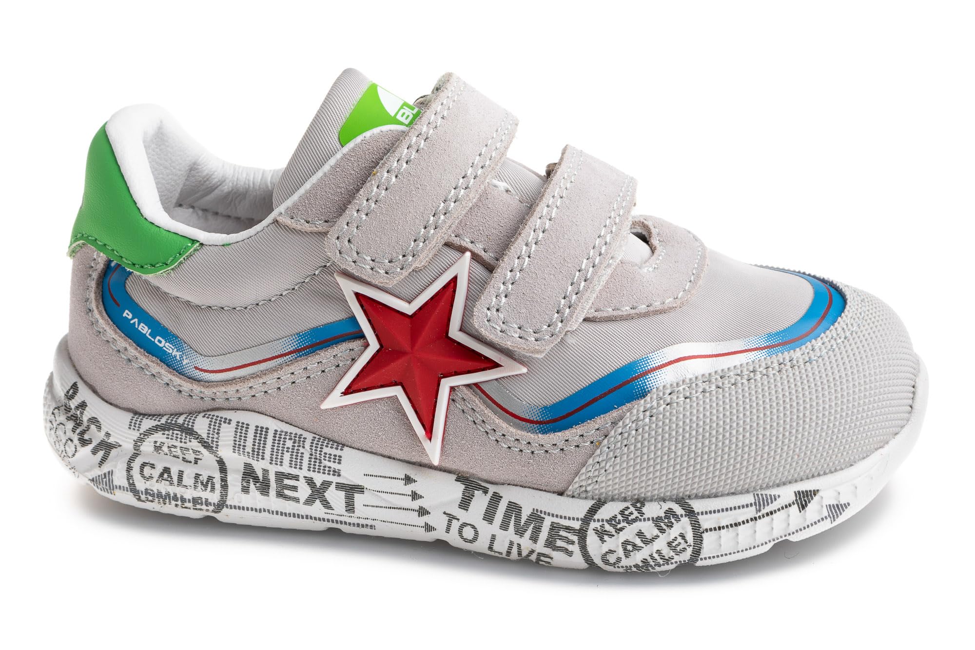 Pablosky Grau Saturn 979450 Sneaker, 34 Eu Weit