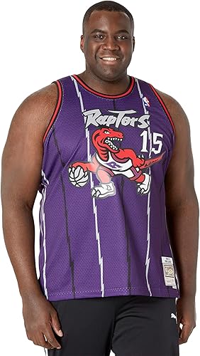 Mitchell & Ness NBA Toronto Raptors Vince Carter 1998 Swingman Road Jersey