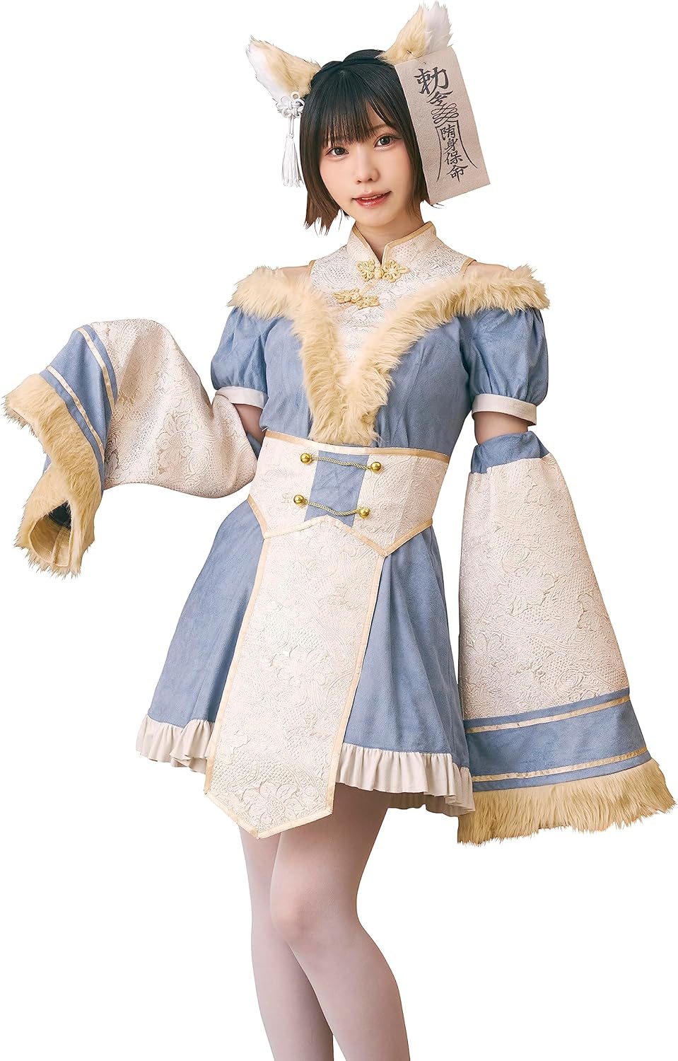 クリアストーン(Clearstone) ダスティコンフィ コスプレ ハロウィン キツネキョンシー レディース ブルー クリアストーン(Clearstone) ダスティコンフィ コスプレ ハロウィン キツネキョンシー レディース ブルー